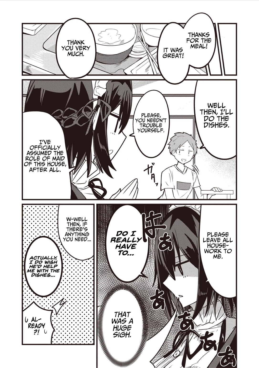 The Maid whose Inner Thoughts Leak Out Easily Chapter 2 page 8 - Chapter 2