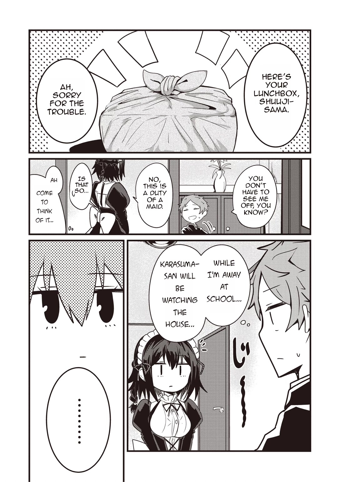 The Maid whose Inner Thoughts Leak Out Easily Chapter 3 page 2 - Chapter 3