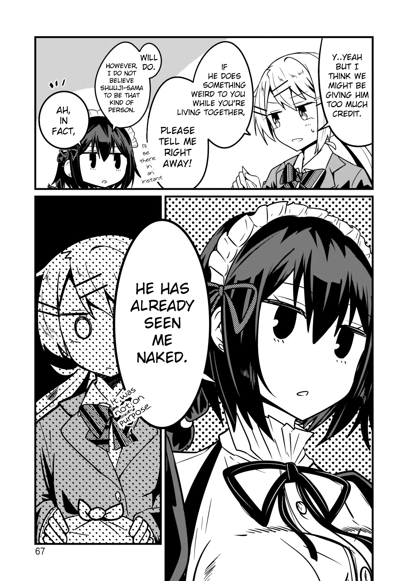 The Maid whose Inner Thoughts Leak Out Easily Chapter 4 page 15 - Chapter 4: Since that day