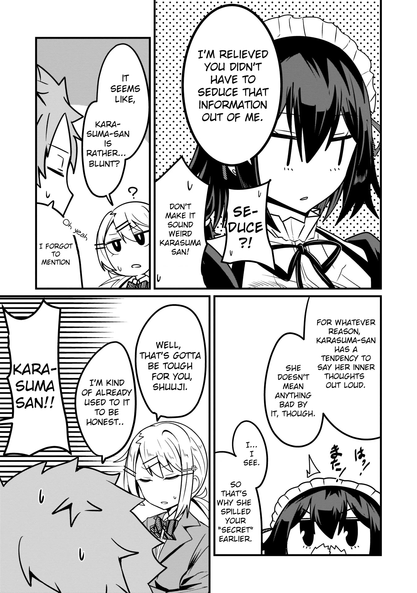 The Maid whose Inner Thoughts Leak Out Easily Chapter 4 page 5 - Chapter 4: Since that day