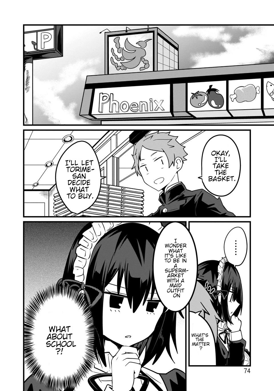 The Maid whose Inner Thoughts Leak Out Easily Chapter 5 page 2 - Chapter 5: Supermarket