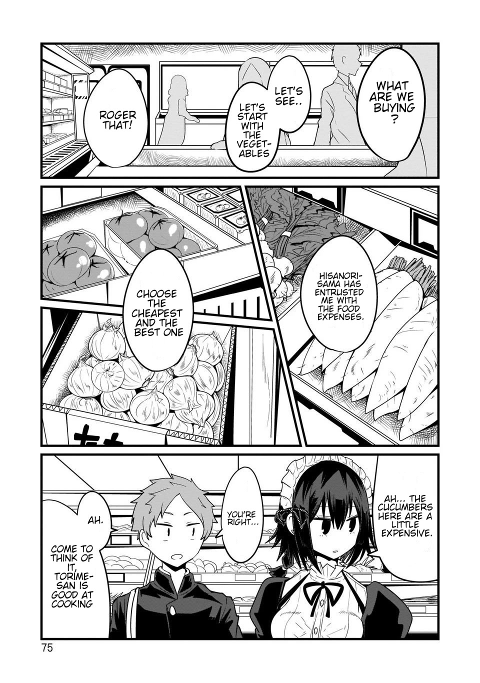 The Maid whose Inner Thoughts Leak Out Easily Chapter 5 page 3 - Chapter 5: Supermarket