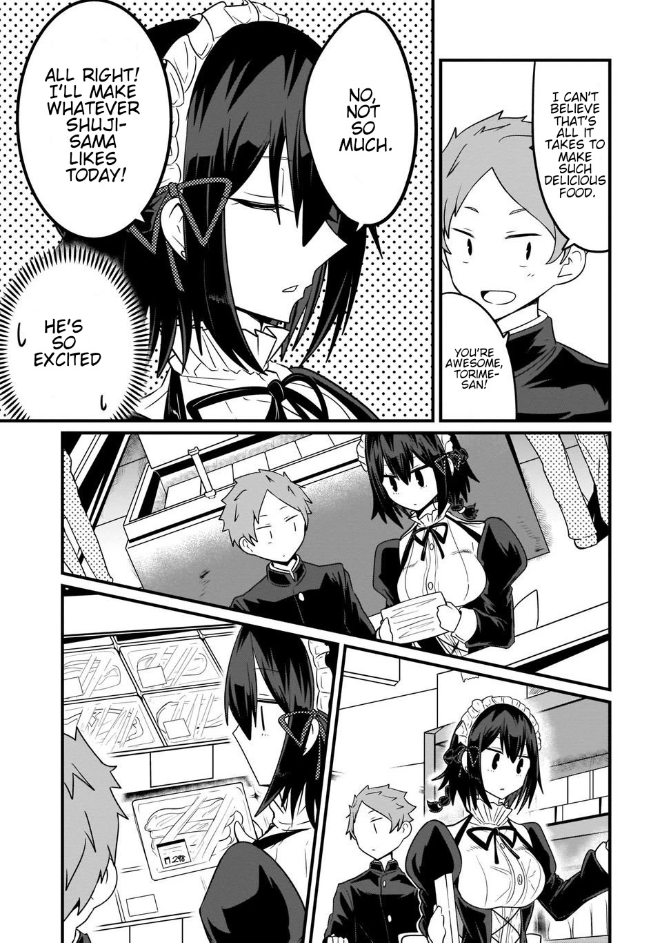 The Maid whose Inner Thoughts Leak Out Easily Chapter 5 page 5 - Chapter 5: Supermarket