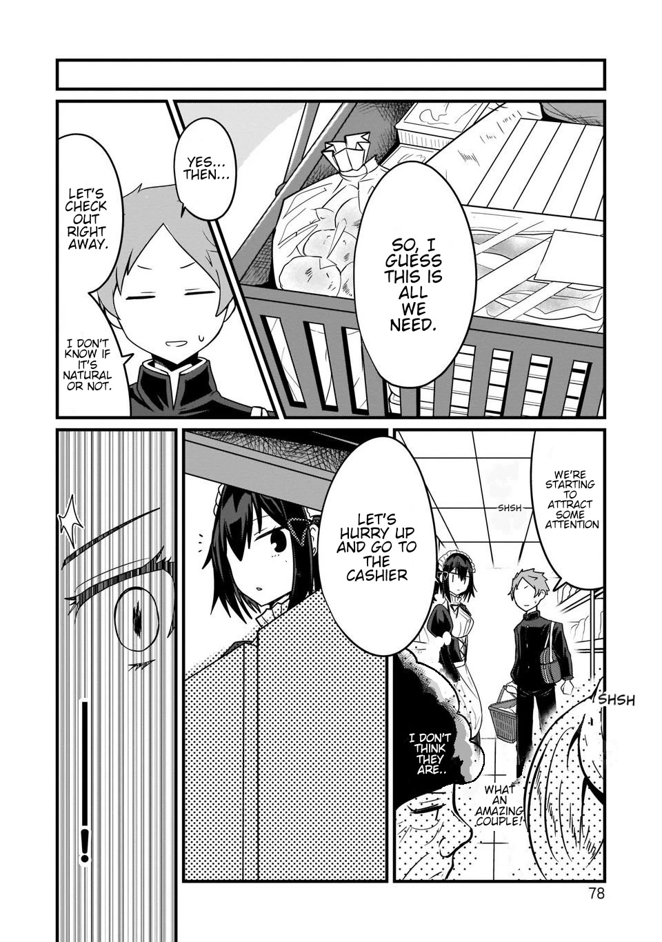 The Maid whose Inner Thoughts Leak Out Easily Chapter 5 page 6 - Chapter 5: Supermarket