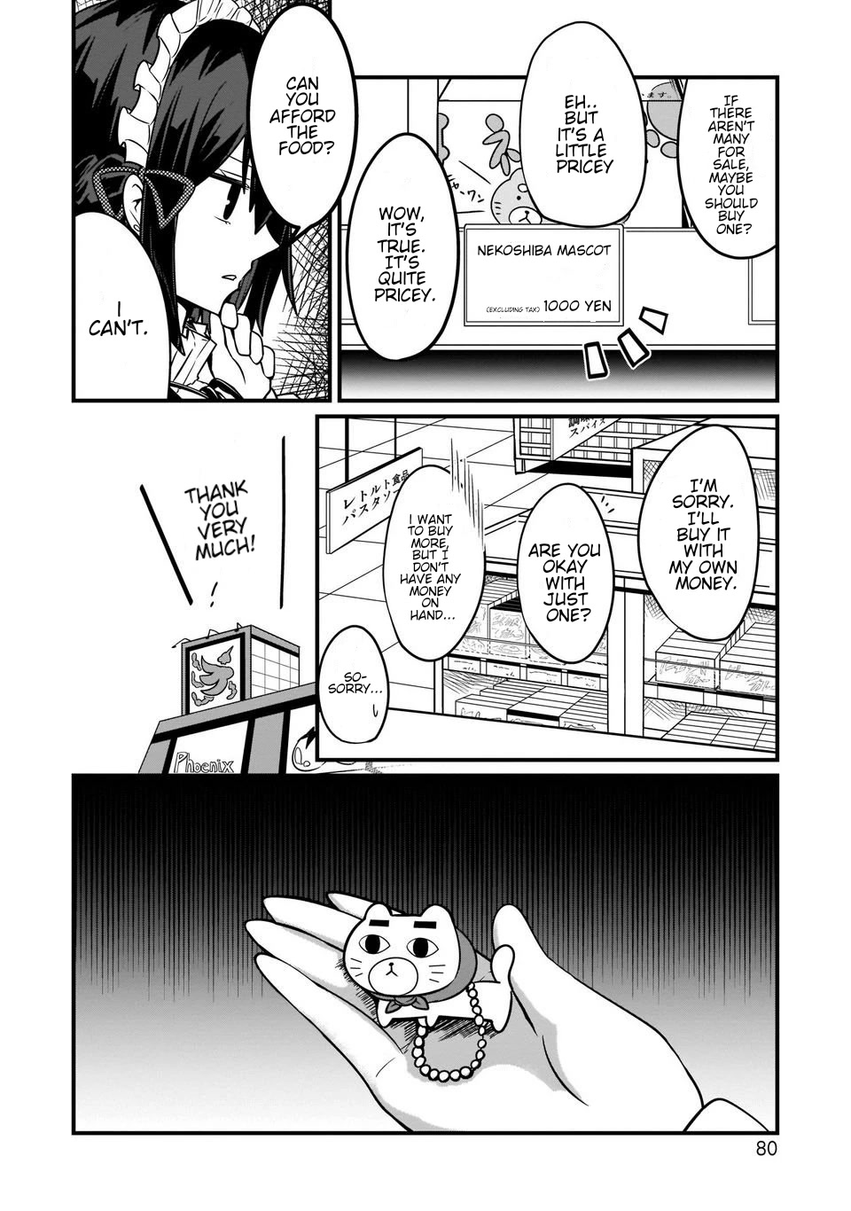 The Maid whose Inner Thoughts Leak Out Easily Chapter 5 page 8 - Chapter 5: Supermarket
