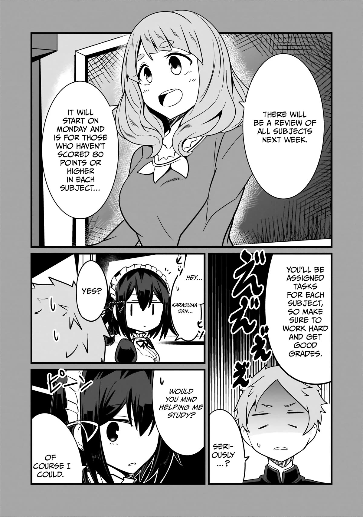 The Maid whose Inner Thoughts Leak Out Easily Chapter 7 page 3 - Chapter 7