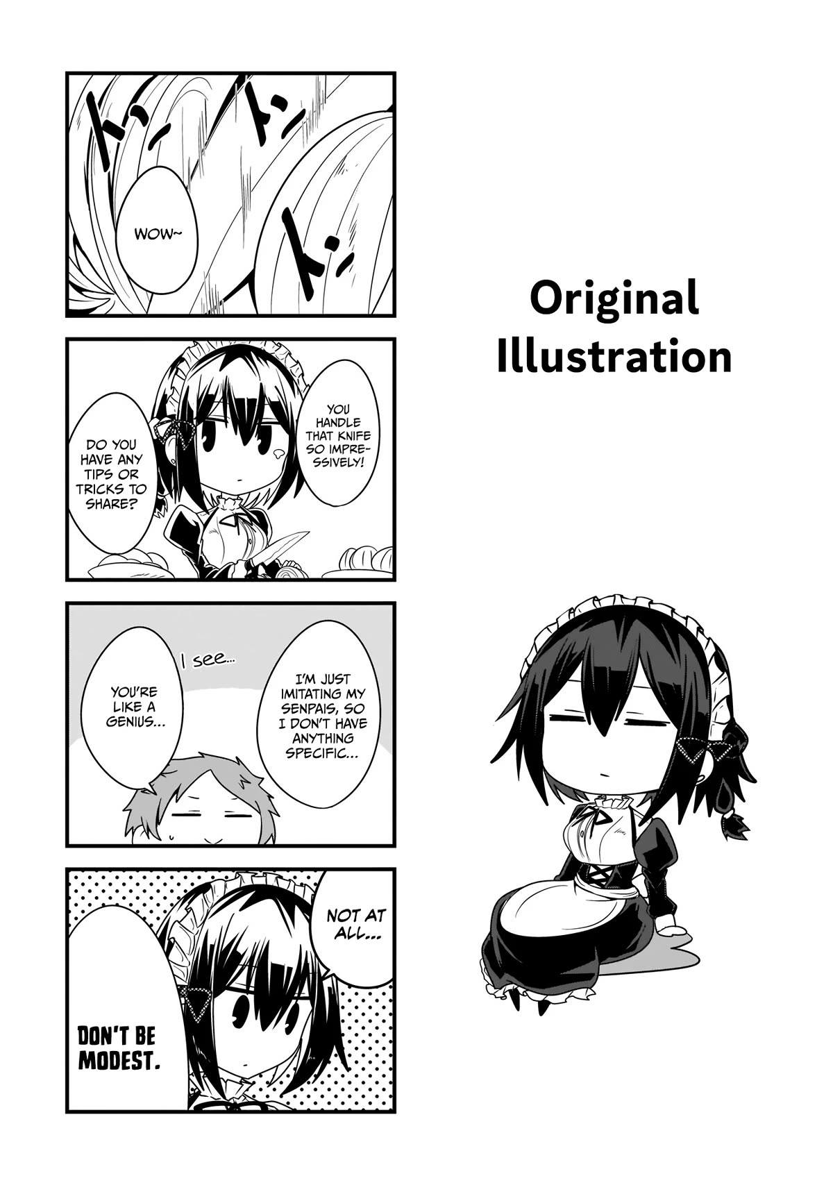 The Maid whose Inner Thoughts Leak Out Easily Chapter 8.5 page 2 - Chapter 8.5