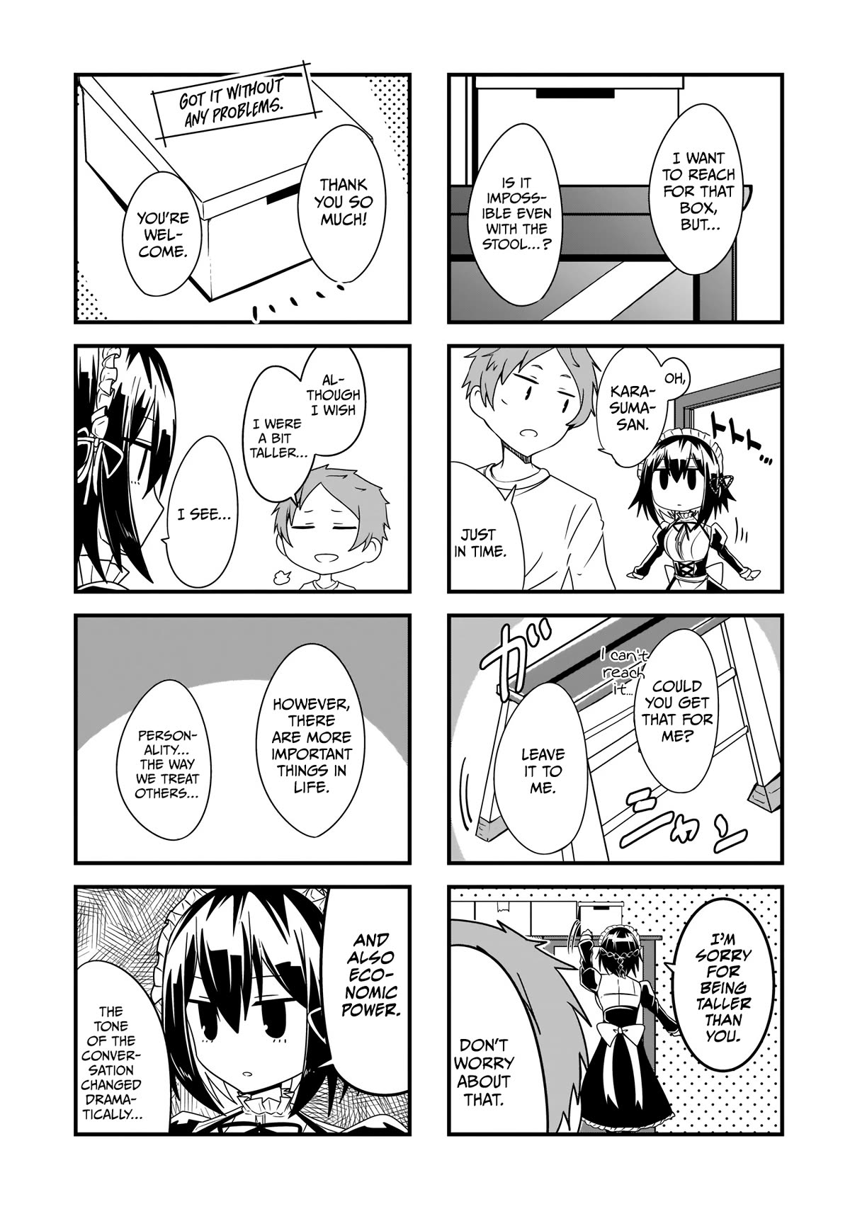 The Maid whose Inner Thoughts Leak Out Easily Chapter 8.5 page 3 - Chapter 8.5