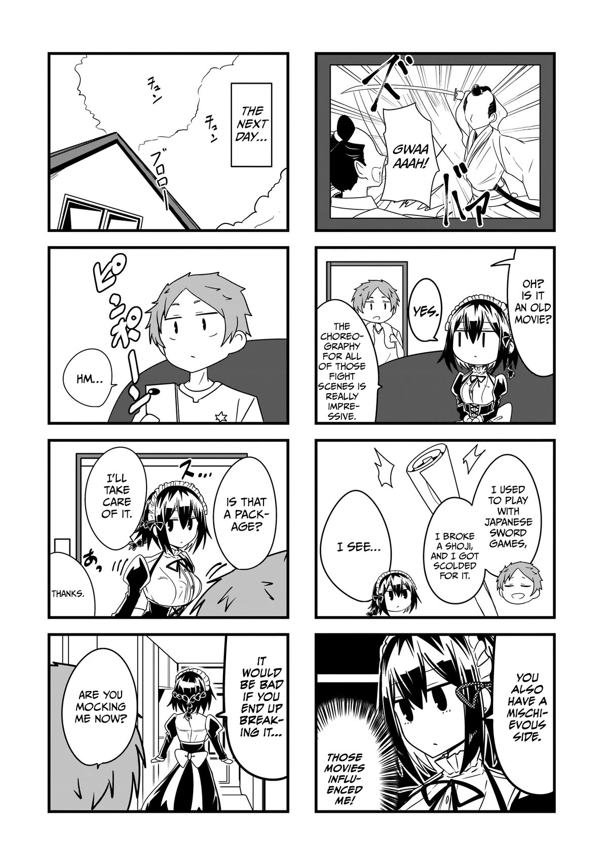 The Maid whose Inner Thoughts Leak Out Easily Chapter 8.5 page 4 - Chapter 8.5