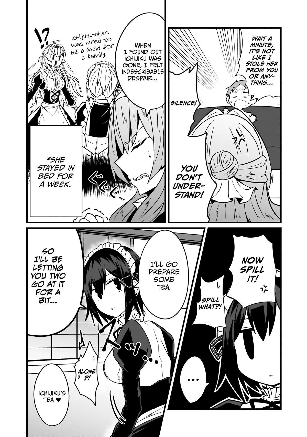 The Maid whose Inner Thoughts Leak Out Easily Chapter 8 page 9 - Chapter 8