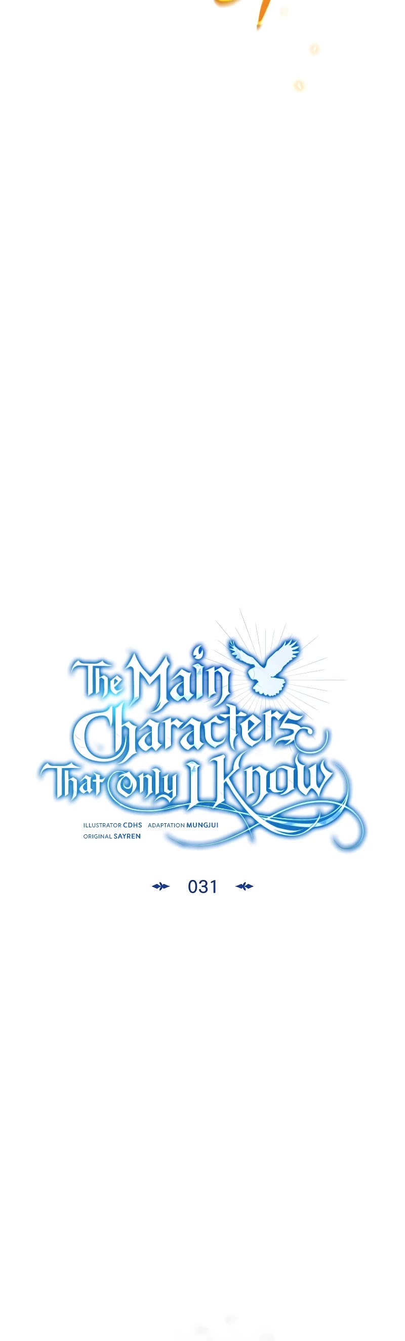 The Main Characters That Only I Know Chapter 31 page 38 - Chapter 31