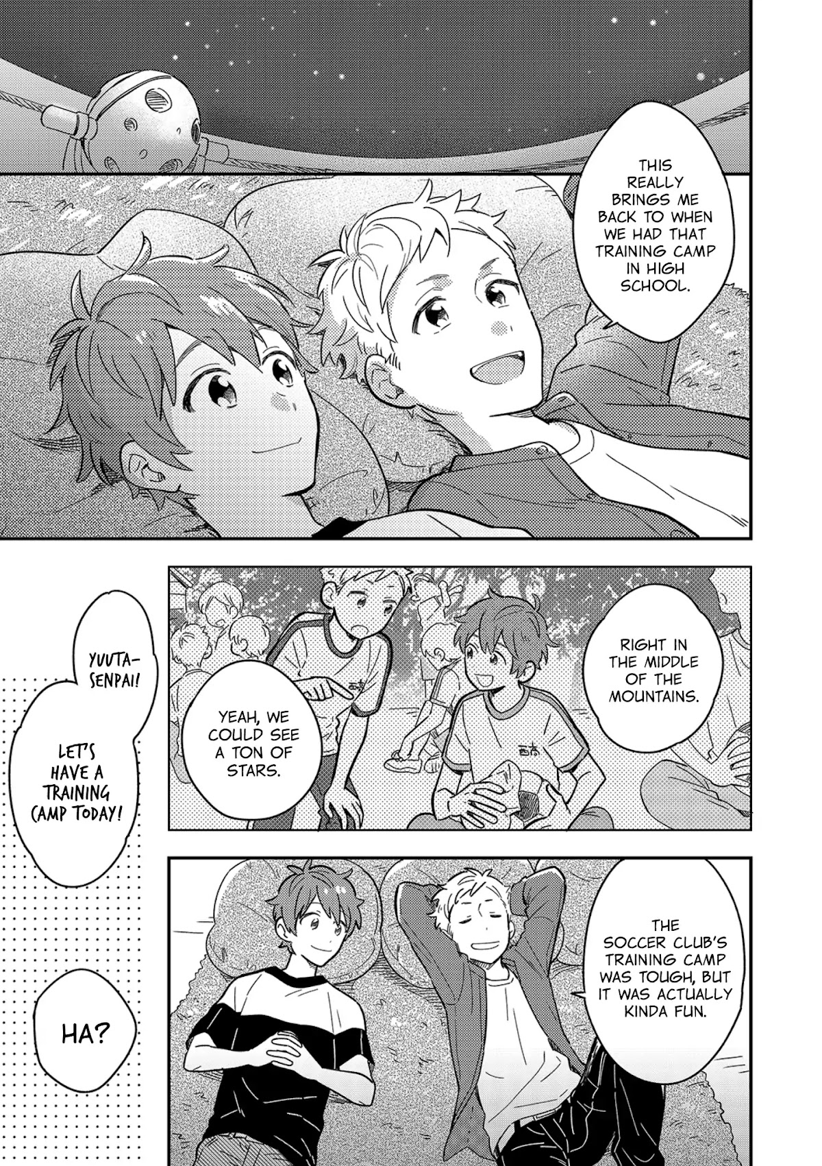 The Male High School Students Are Hungry Again Today Chapter 1 page 5 - Chapter 1: Nagashi Soumen