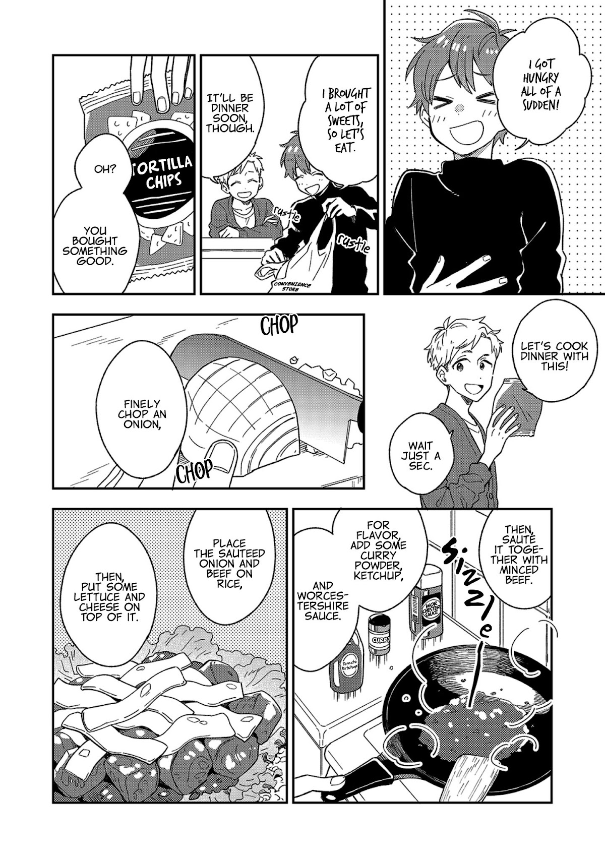 The Male High School Students Are Hungry Again Today Chapter 10 page 9 - Chapter 10: Taco Rice