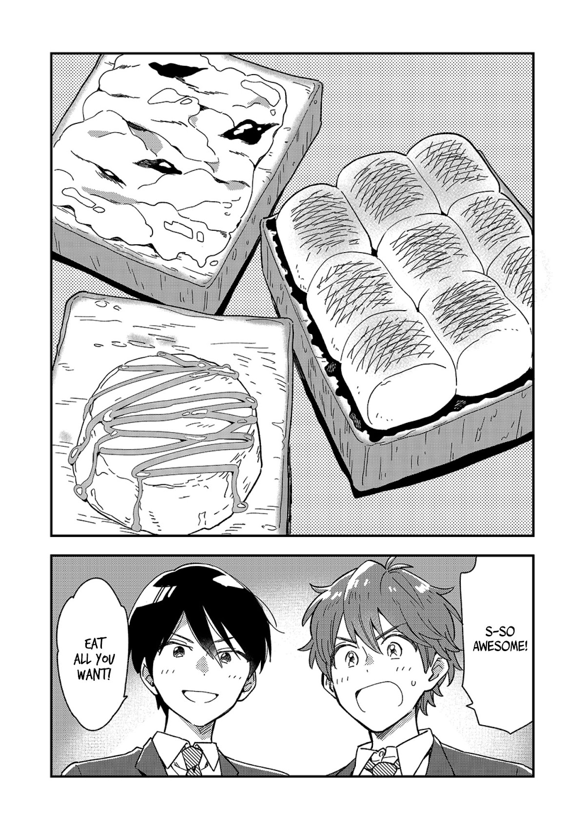 The Male High School Students Are Hungry Again Today Chapter 12 page 13 - Chapter 12: Marshmallow on Toast