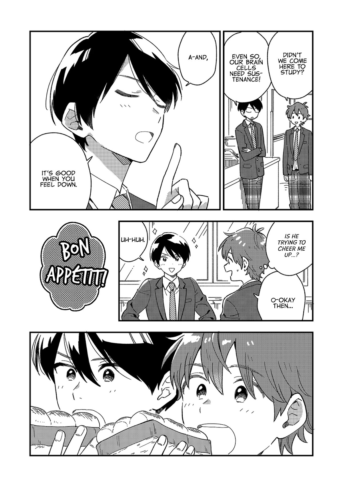 The Male High School Students Are Hungry Again Today Chapter 12 page 14 - Chapter 12: Marshmallow on Toast