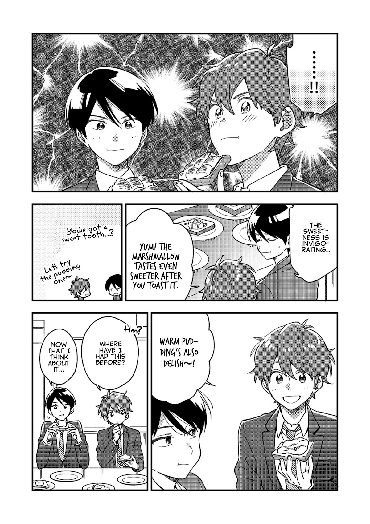 The Male High School Students Are Hungry Again Today Chapter 12 page 15 - Chapter 12: Marshmallow on Toast