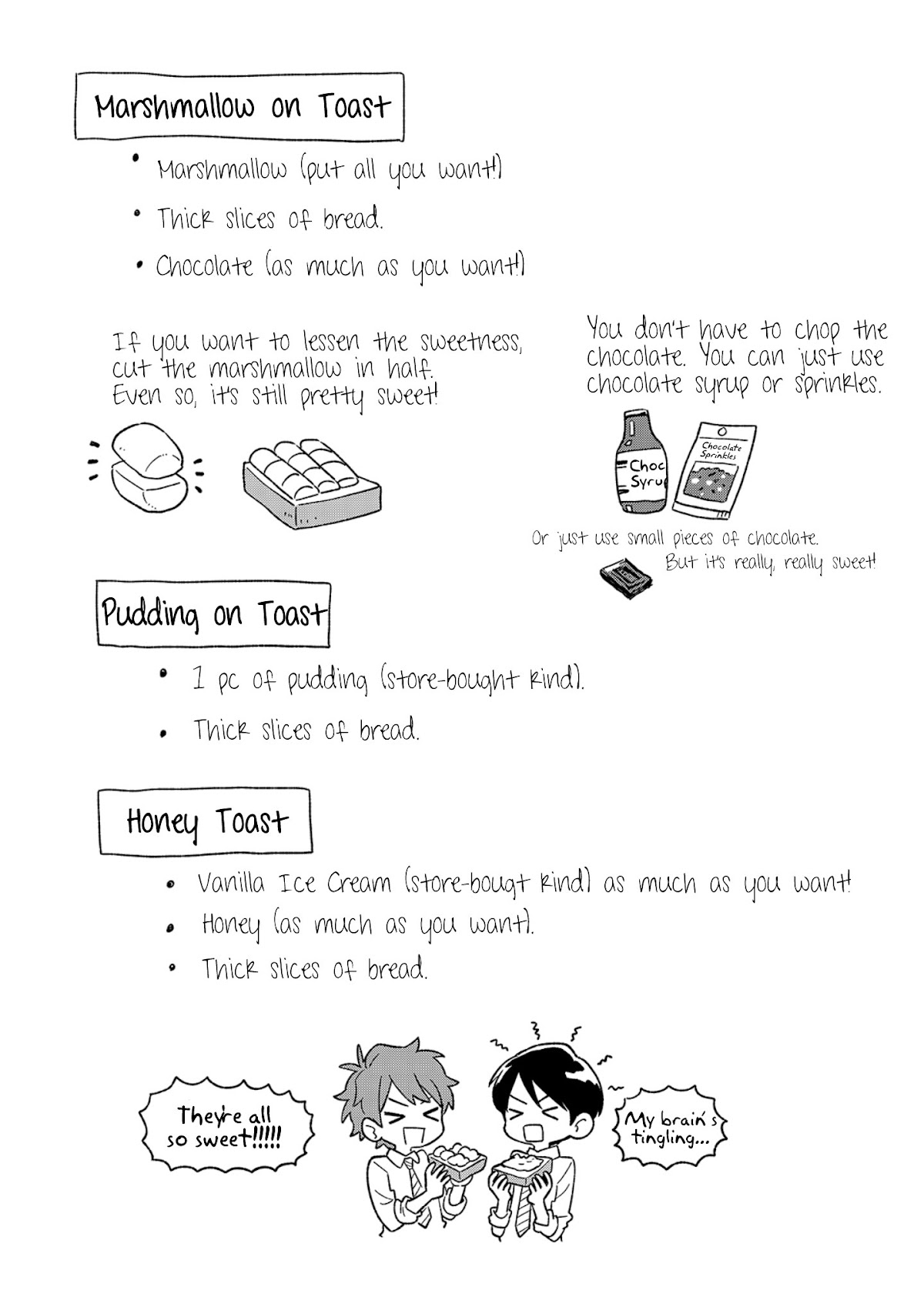 The Male High School Students Are Hungry Again Today Chapter 12 page 18 - Chapter 12: Marshmallow on Toast
