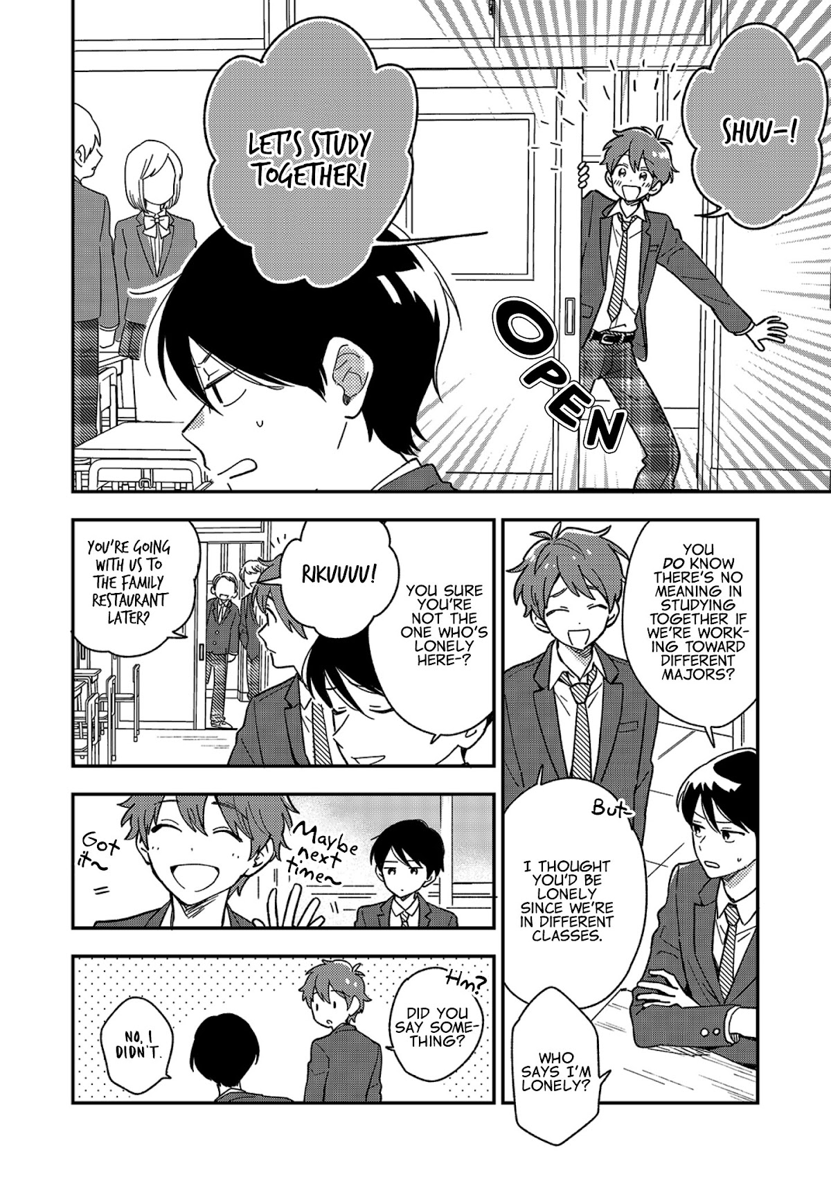 The Male High School Students Are Hungry Again Today Chapter 12 page 3 - Chapter 12: Marshmallow on Toast