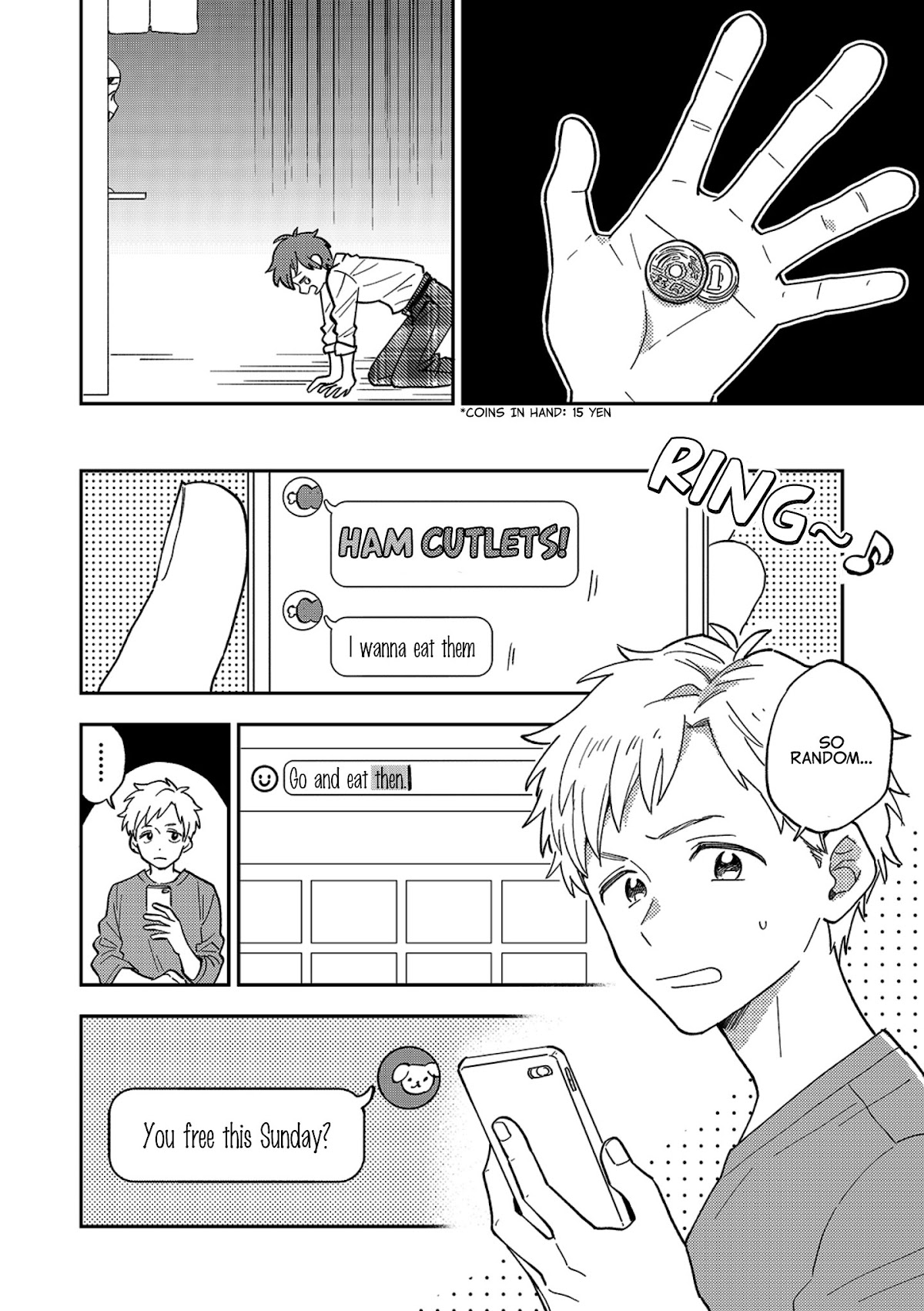 The Male High School Students Are Hungry Again Today Chapter 13 page 3 - Chapter 13: Ham Cutlet Sandwich