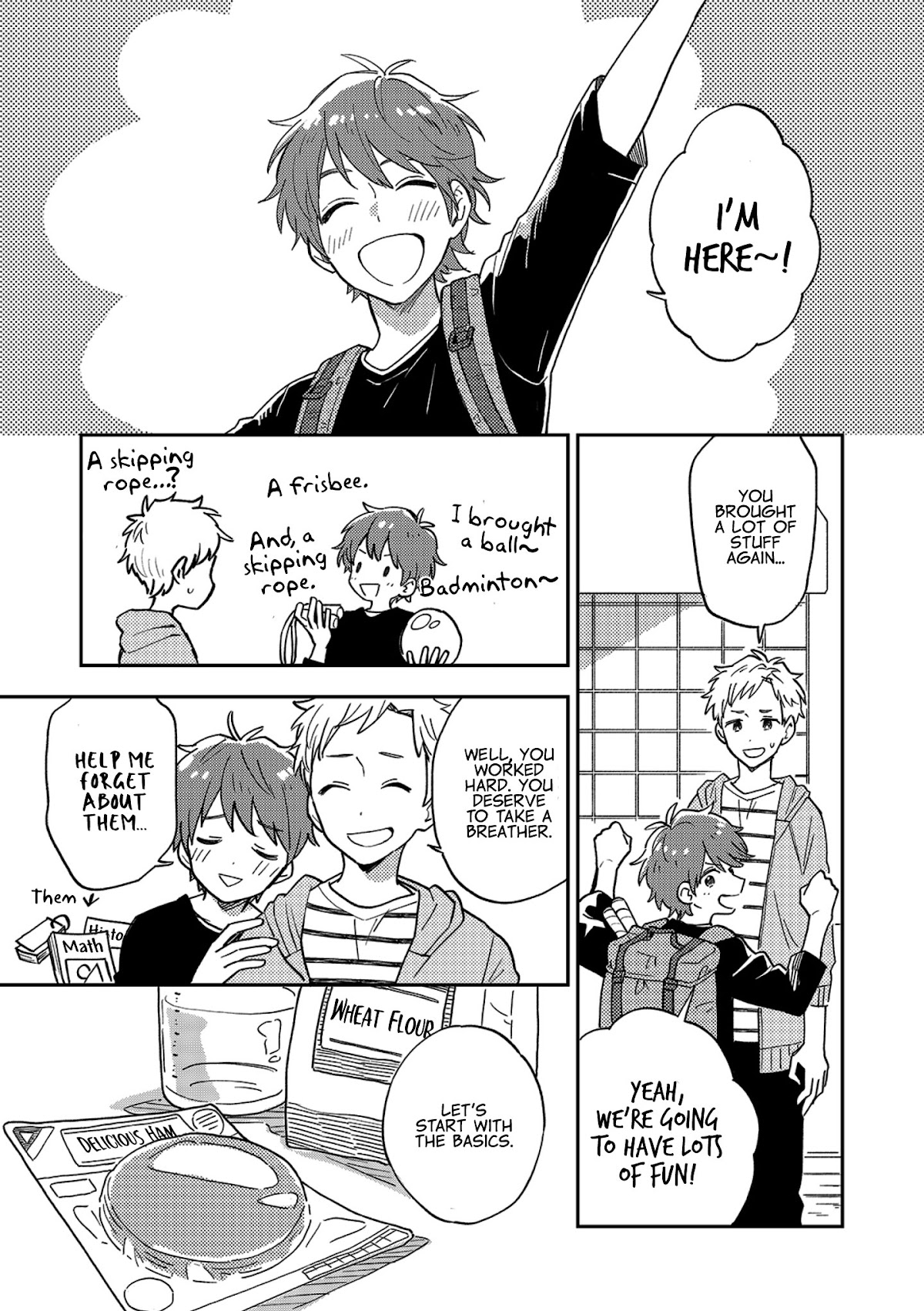 The Male High School Students Are Hungry Again Today Chapter 13 page 4 - Chapter 13: Ham Cutlet Sandwich