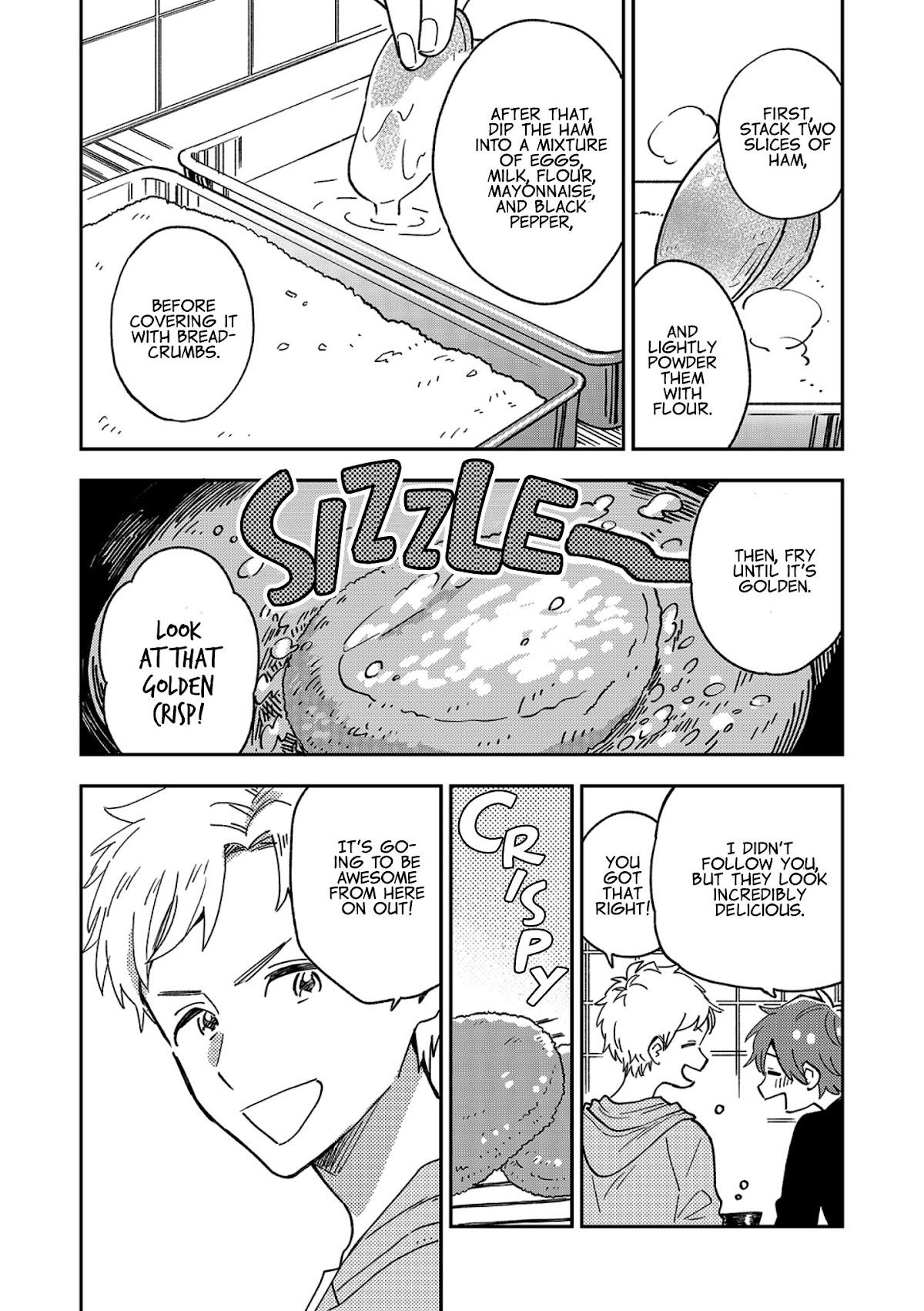 The Male High School Students Are Hungry Again Today Chapter 13 page 5 - Chapter 13: Ham Cutlet Sandwich