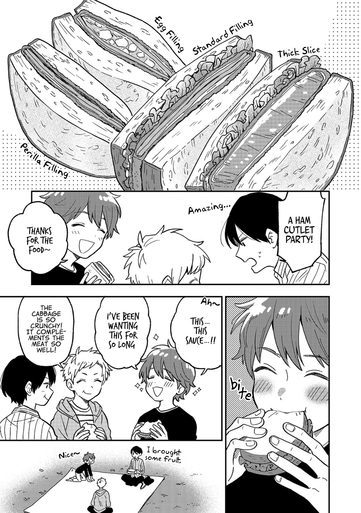 The Male High School Students Are Hungry Again Today Chapter 13 page 8 - Chapter 13: Ham Cutlet Sandwich