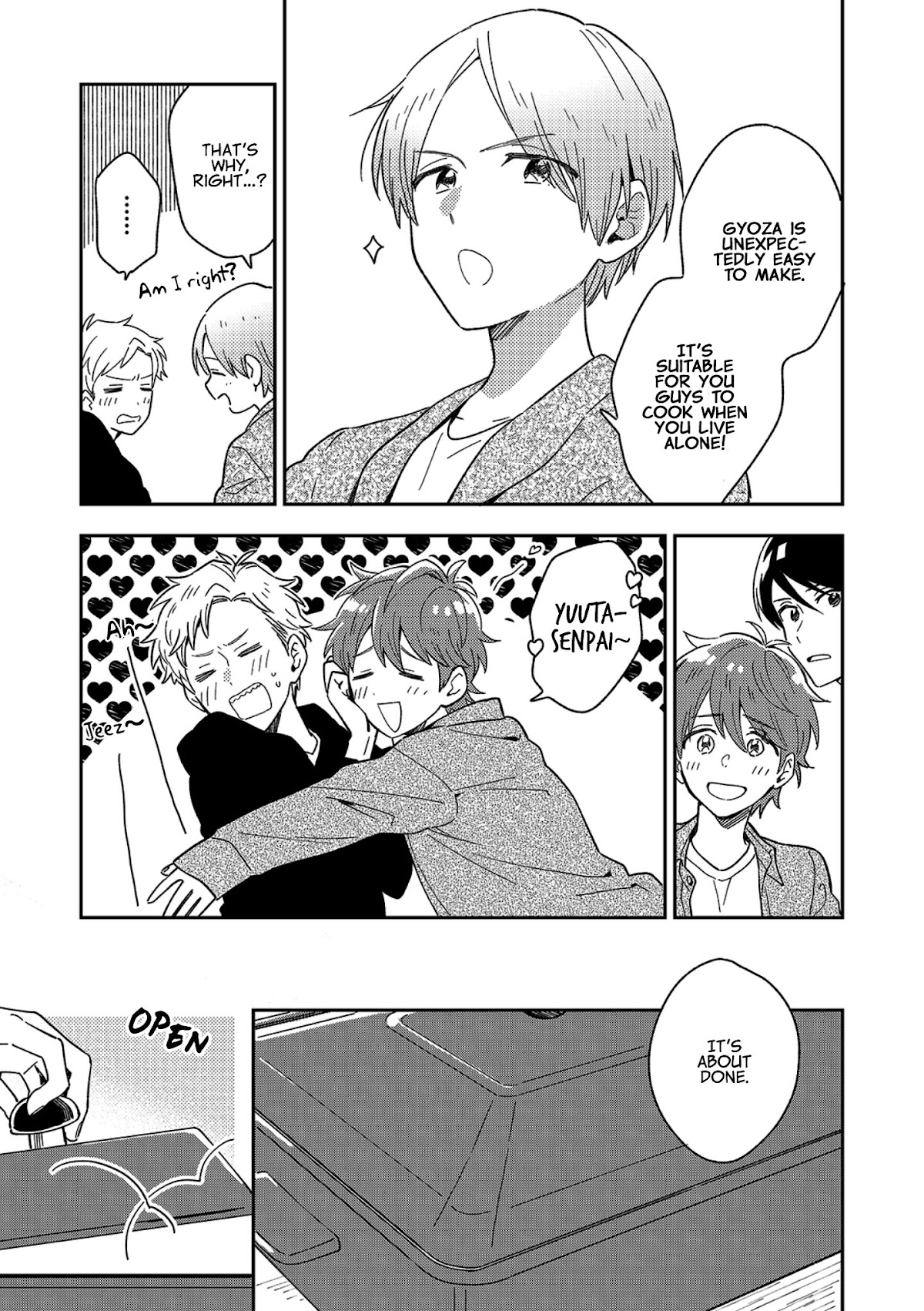 The Male High School Students Are Hungry Again Today Chapter 14 page 10 - Chapter 14: Gyoza Party