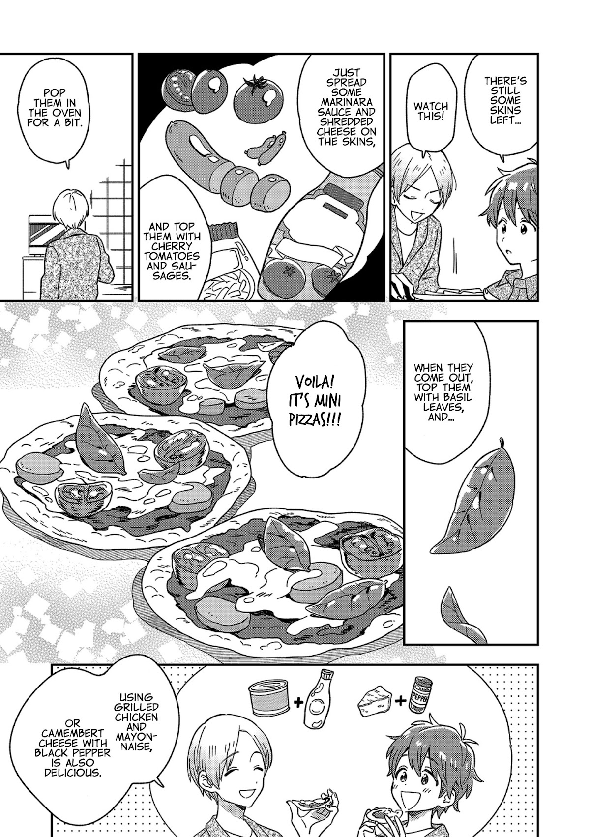 The Male High School Students Are Hungry Again Today Chapter 14 page 12 - Chapter 14: Gyoza Party