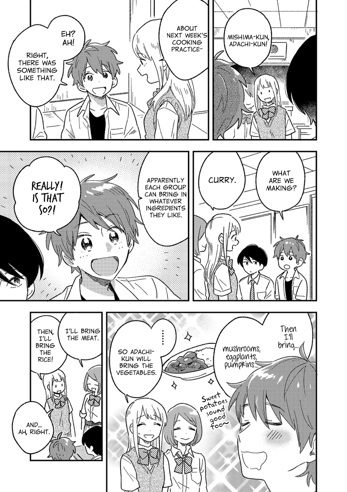 The Male High School Students Are Hungry Again Today Chapter 2 page 3 - Chapter 2: Autumn Curry