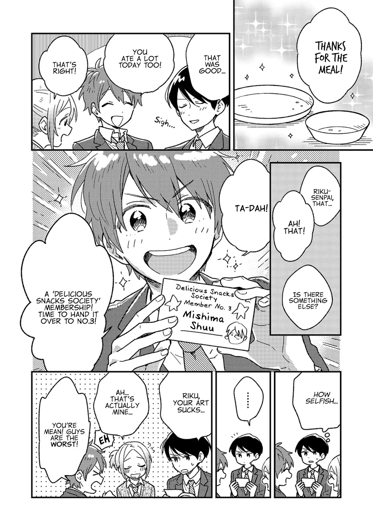 The Male High School Students Are Hungry Again Today Chapter 3 page 11 - Chapter 3: Pudding A la Mode