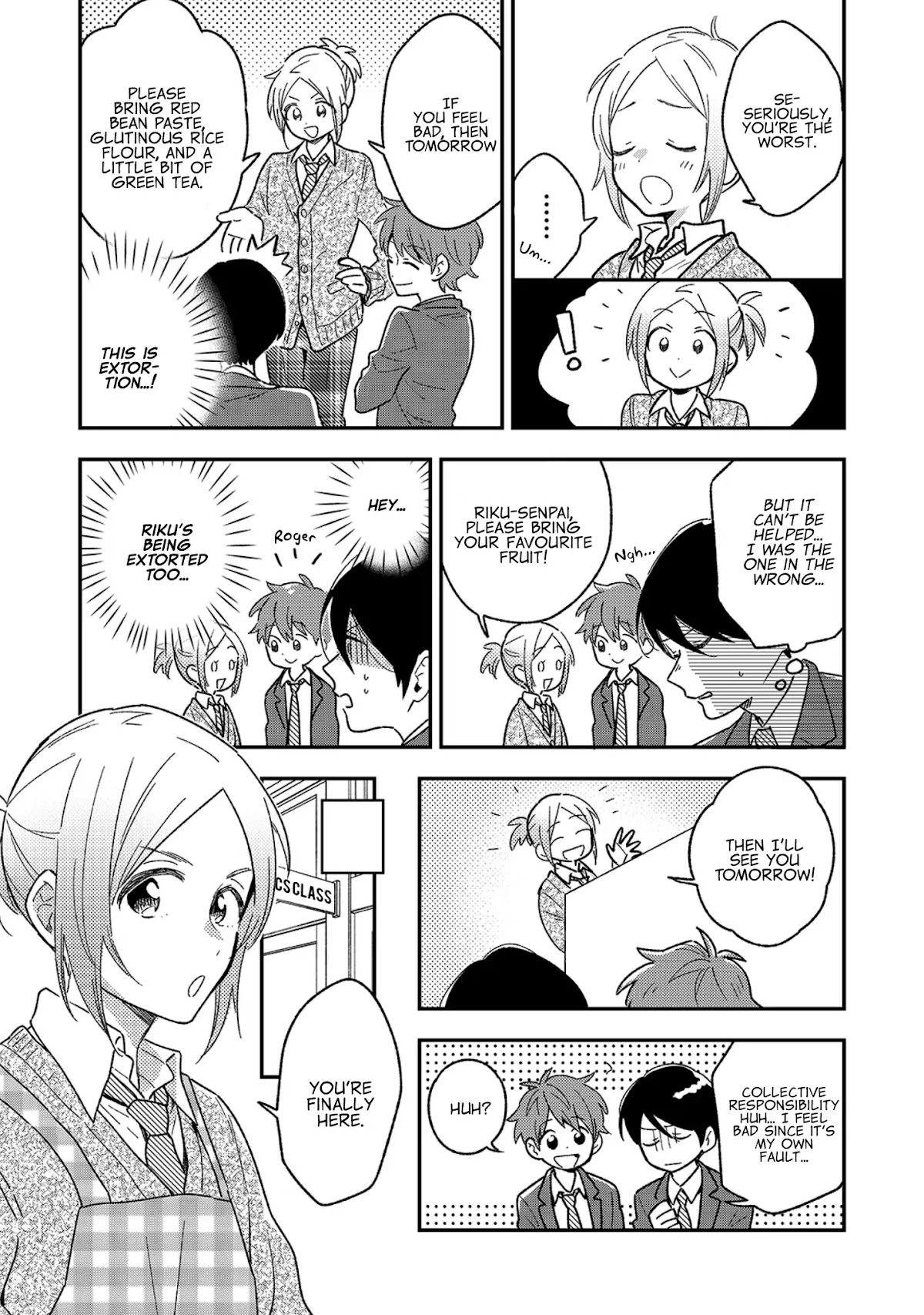 The Male High School Students Are Hungry Again Today Chapter 3 page 6 - Chapter 3: Pudding A la Mode