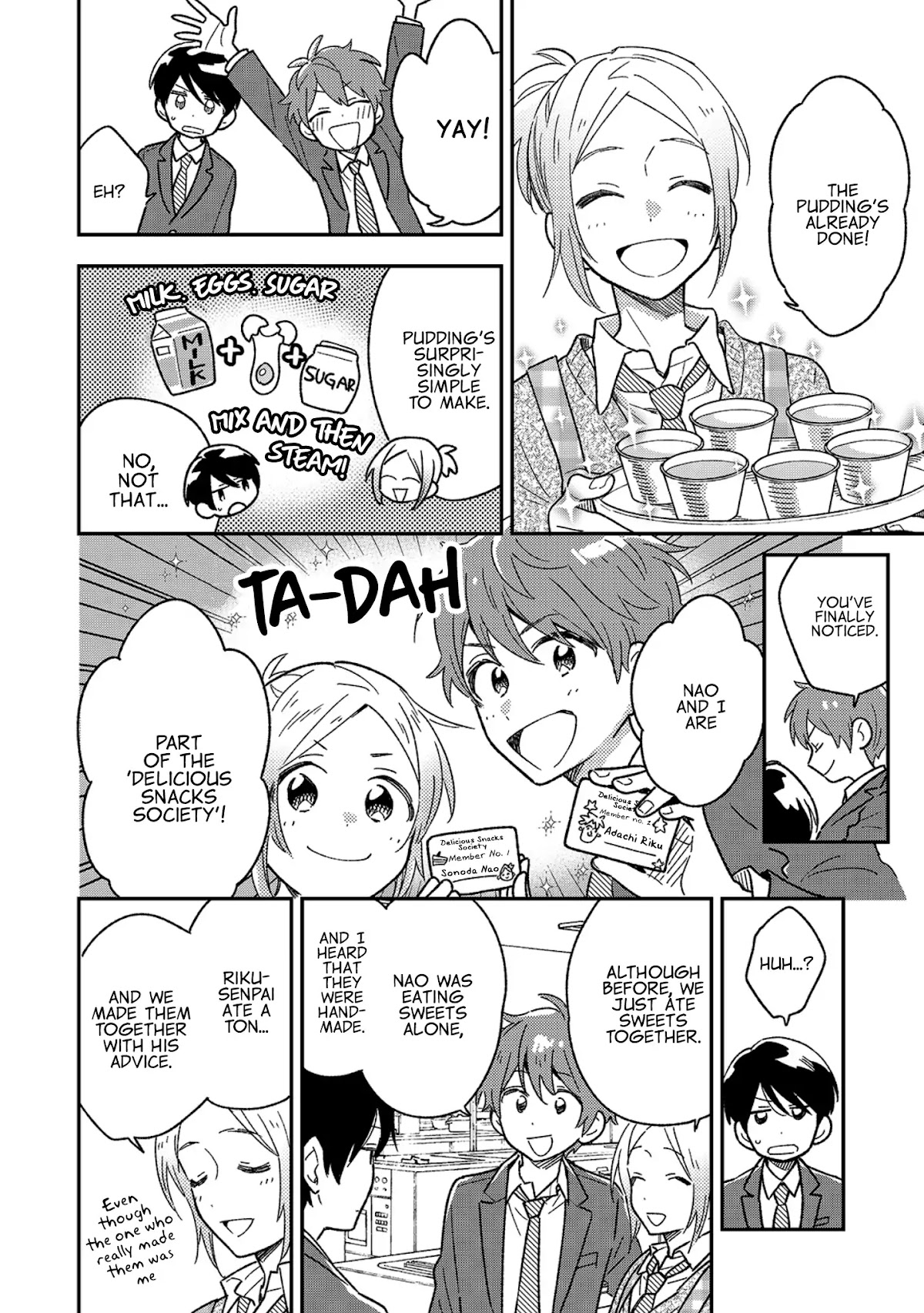 The Male High School Students Are Hungry Again Today Chapter 3 page 7 - Chapter 3: Pudding A la Mode
