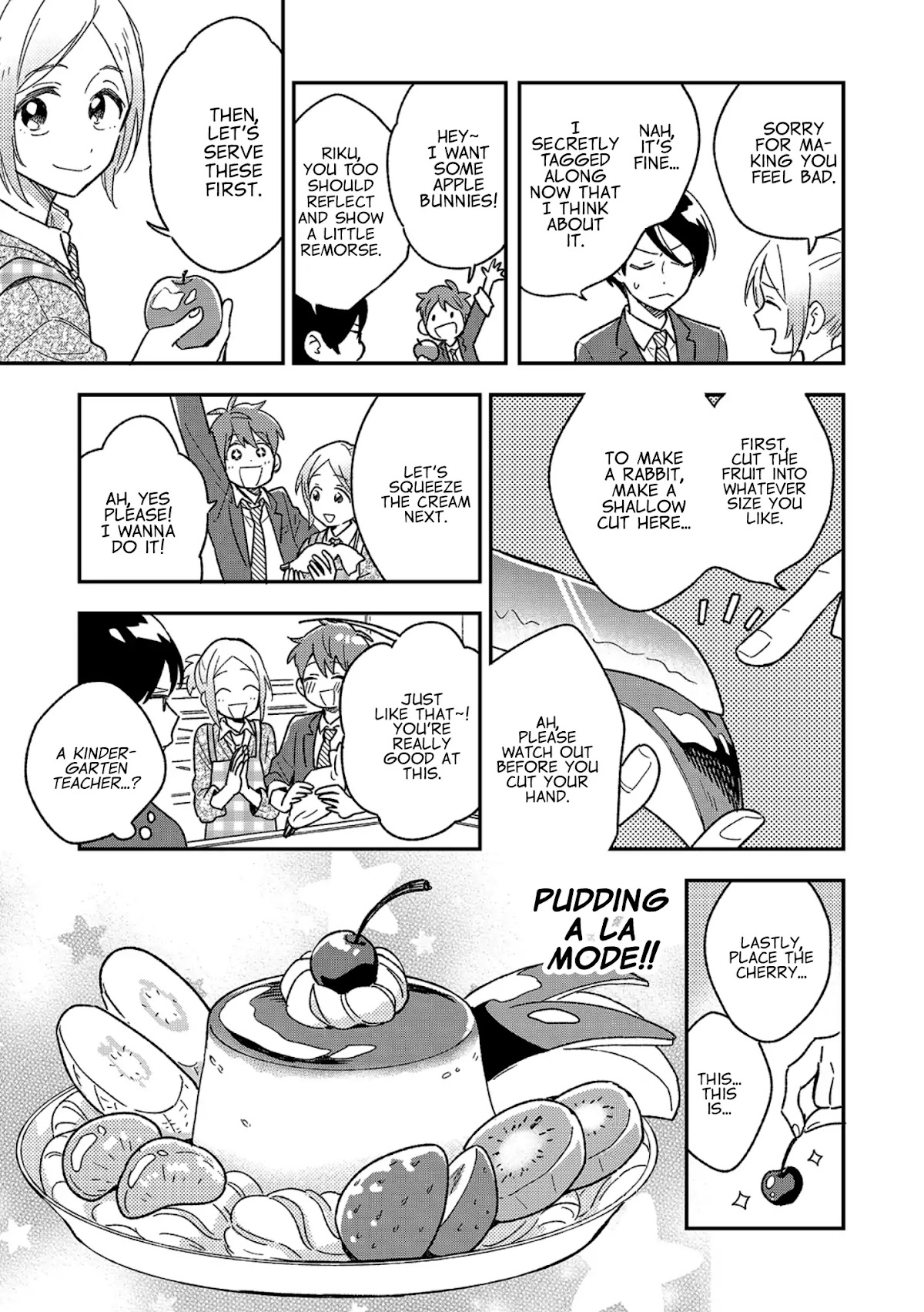 The Male High School Students Are Hungry Again Today Chapter 3 page 8 - Chapter 3: Pudding A la Mode