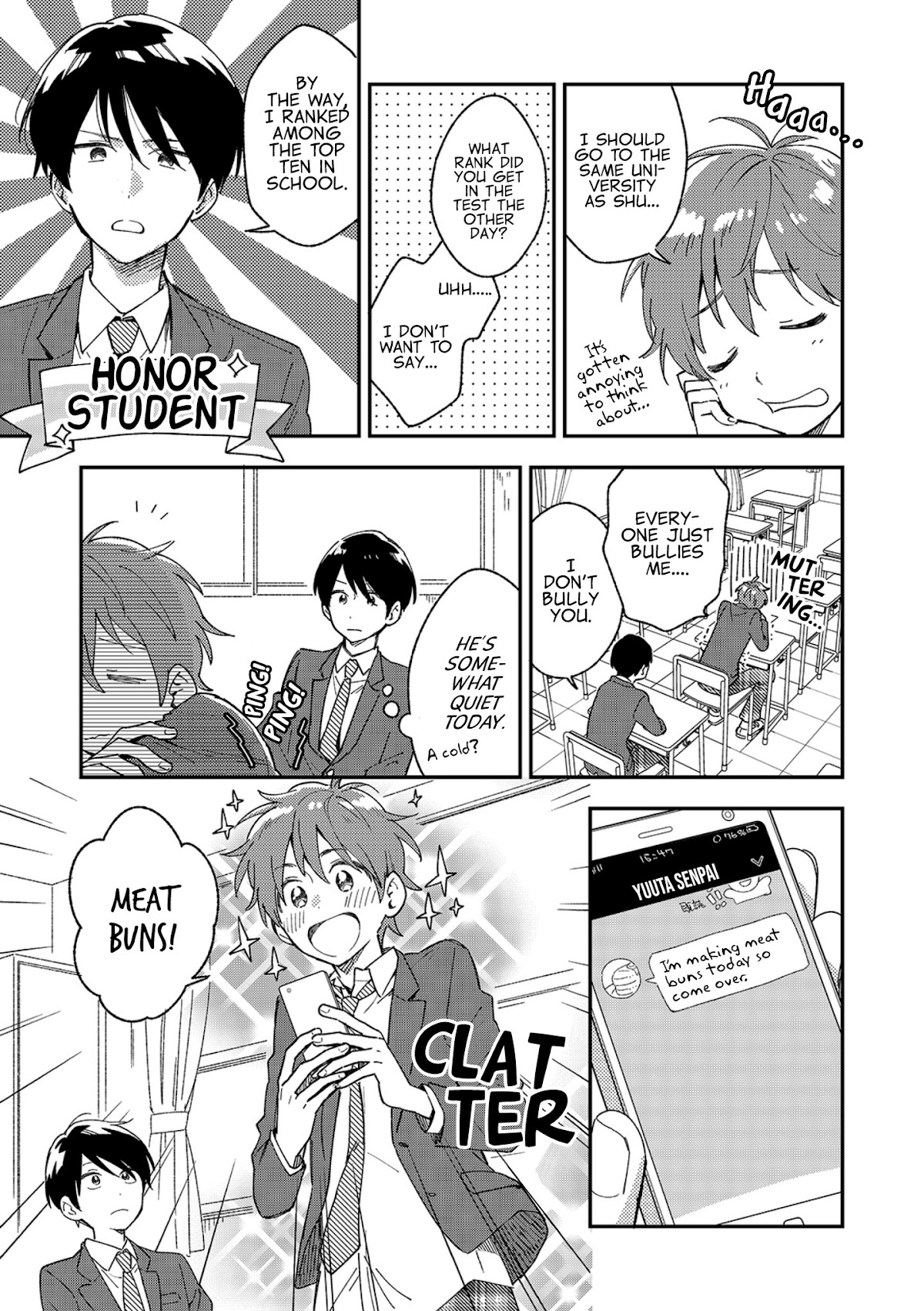 The Male High School Students Are Hungry Again Today Chapter 4 page 3 - Chapter 4: Meat Bun