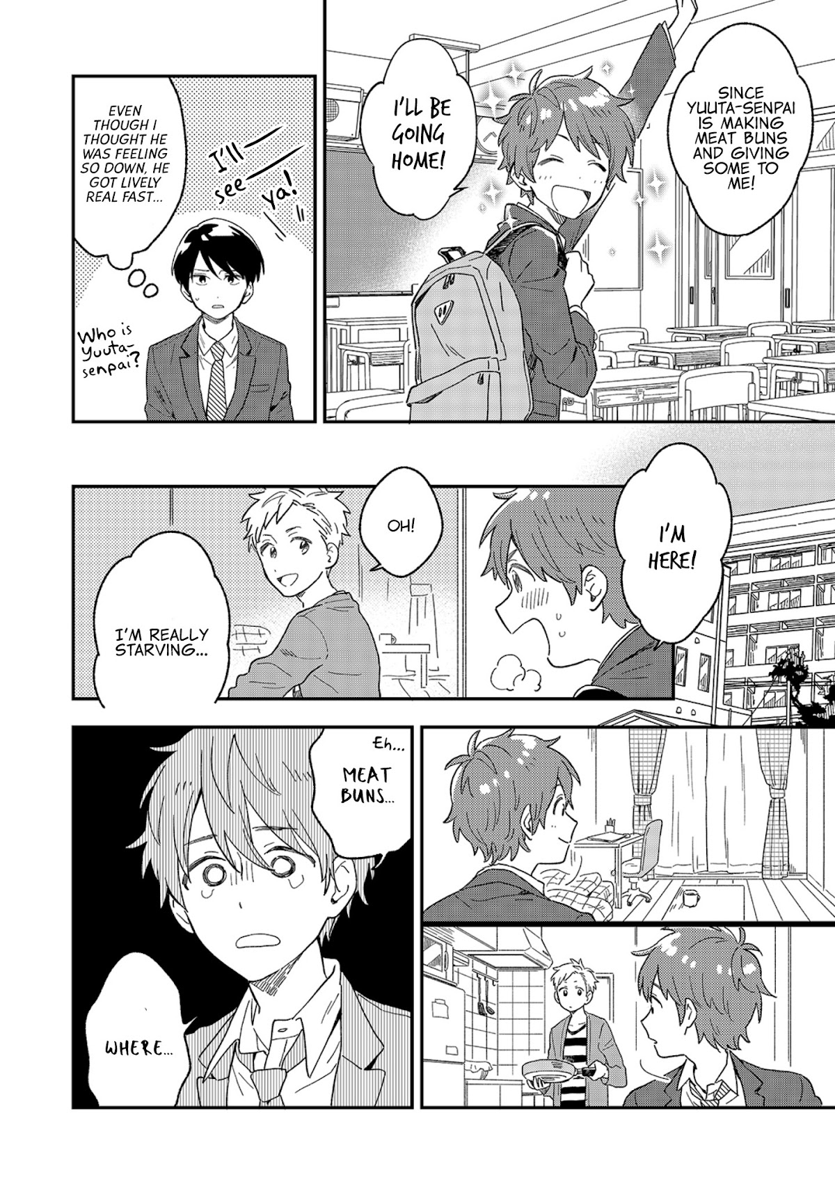 The Male High School Students Are Hungry Again Today Chapter 4 page 4 - Chapter 4: Meat Bun
