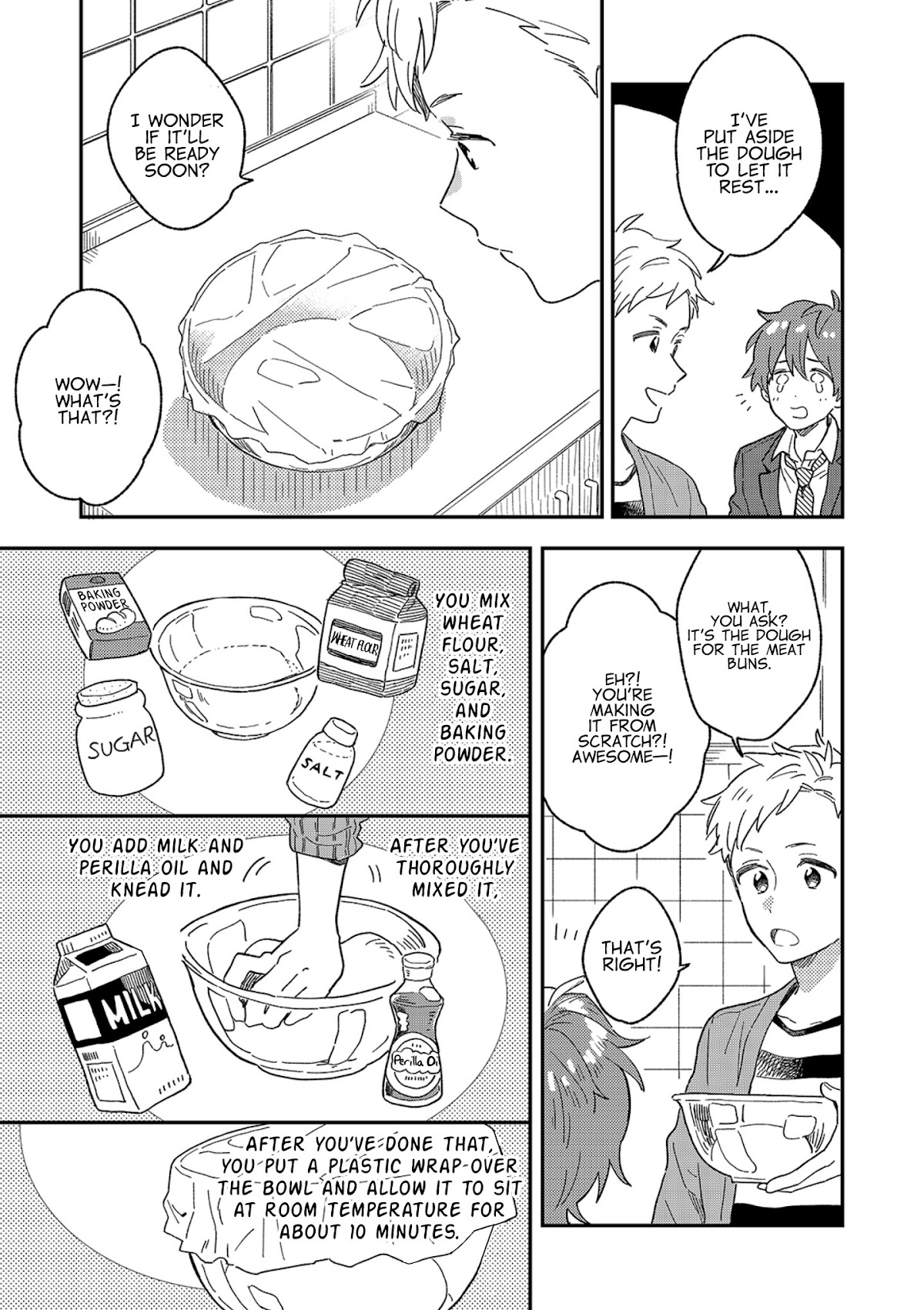 The Male High School Students Are Hungry Again Today Chapter 4 page 5 - Chapter 4: Meat Bun