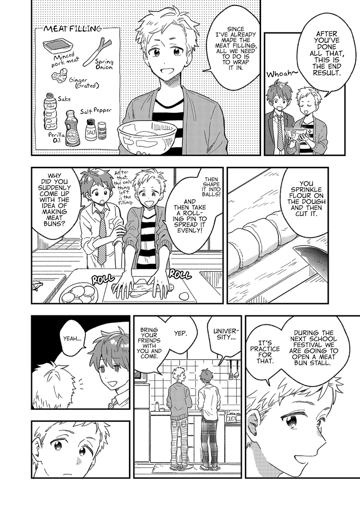 The Male High School Students Are Hungry Again Today Chapter 4 page 6 - Chapter 4: Meat Bun