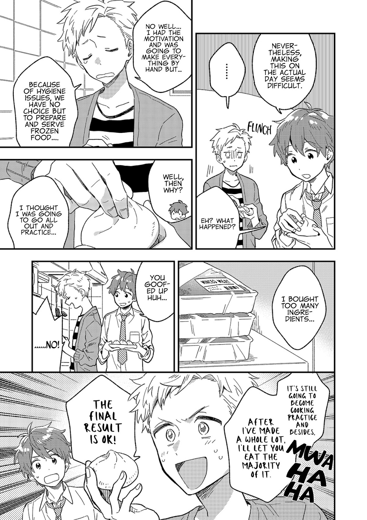 The Male High School Students Are Hungry Again Today Chapter 4 page 7 - Chapter 4: Meat Bun