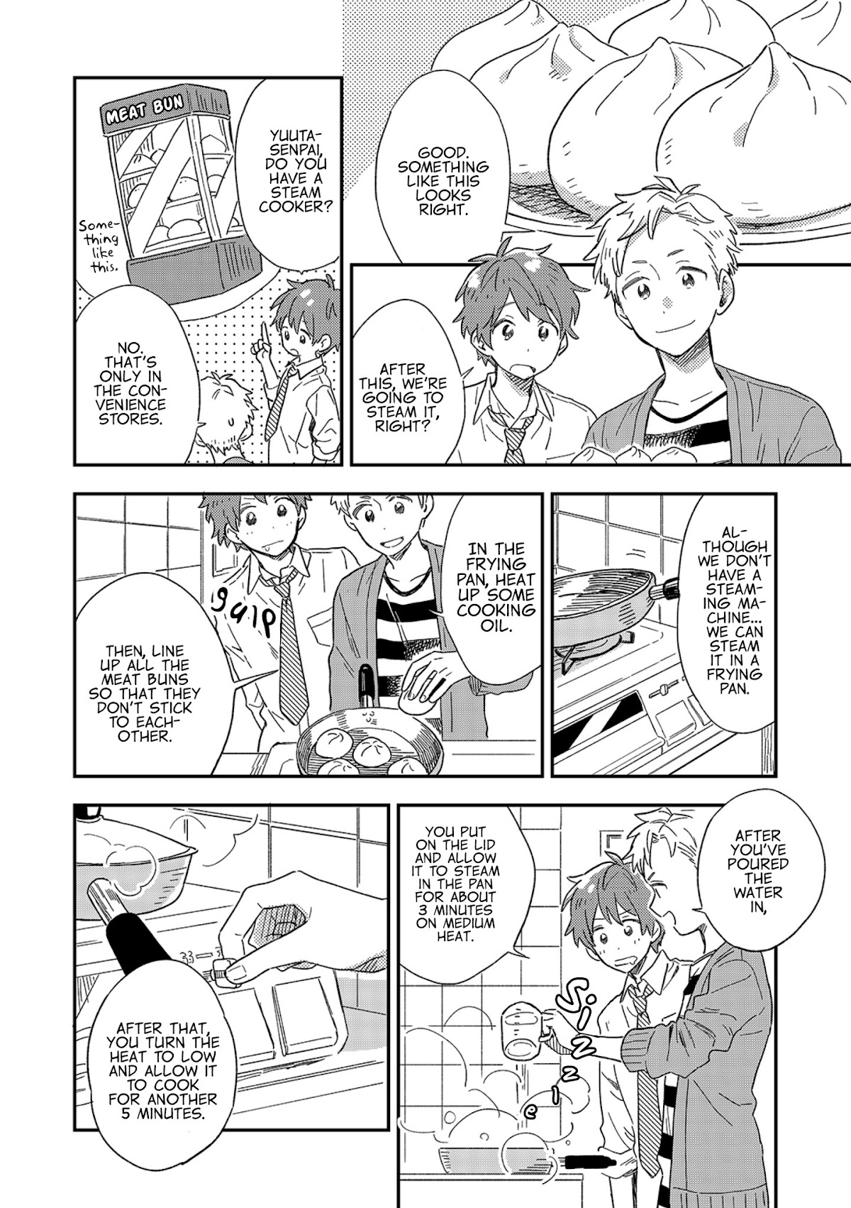 The Male High School Students Are Hungry Again Today Chapter 4 page 8 - Chapter 4: Meat Bun