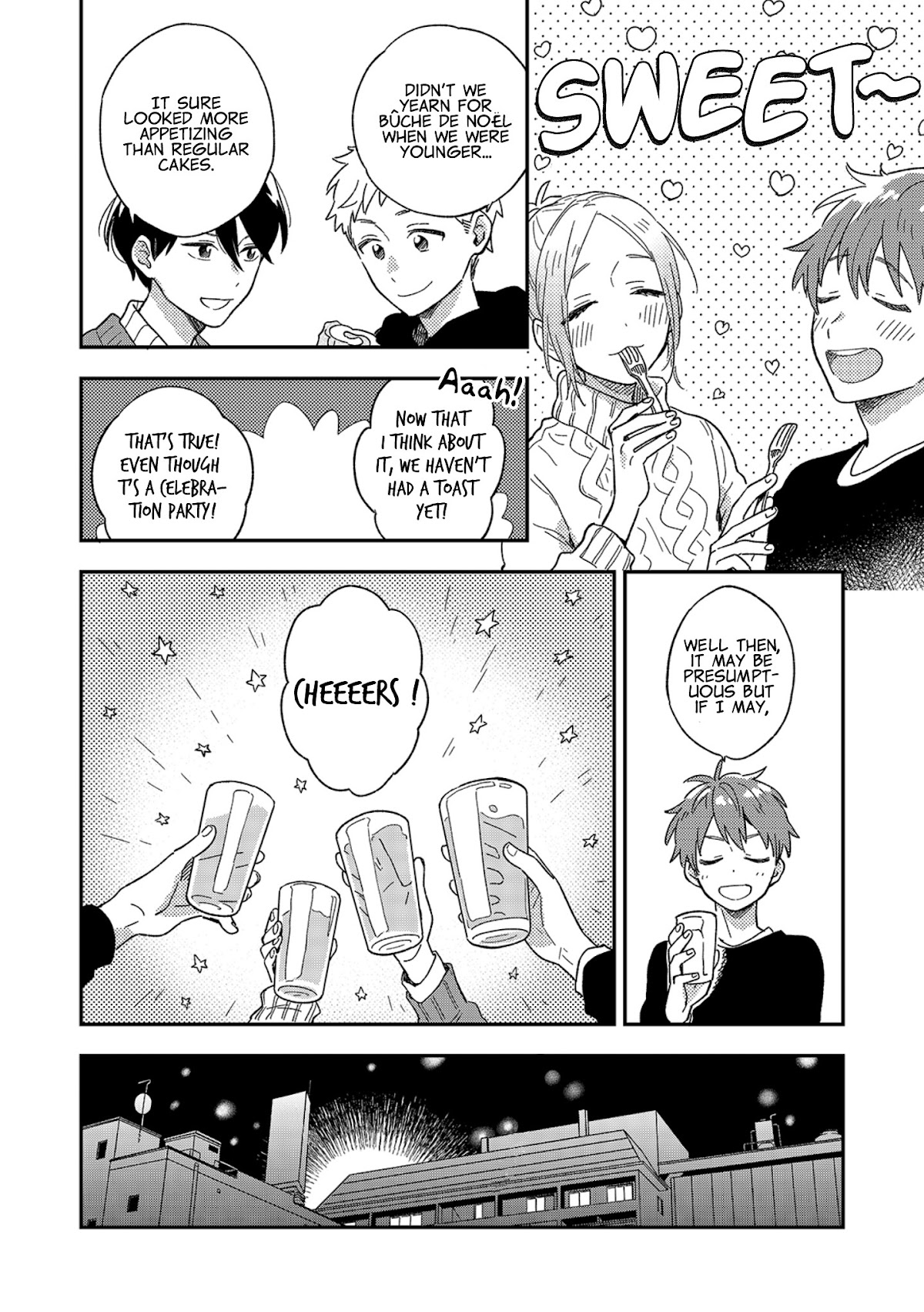 The Male High School Students Are Hungry Again Today Chapter 5 page 11 - Chapter 5: Cake styled like Bûche de Noël