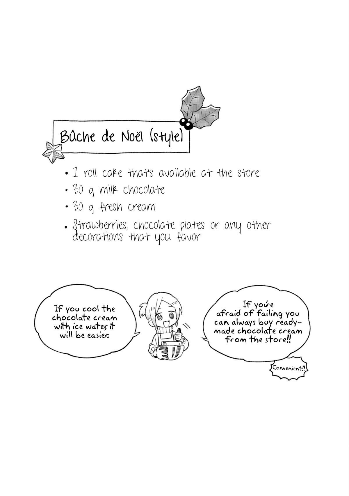 The Male High School Students Are Hungry Again Today Chapter 5 page 12 - Chapter 5: Cake styled like Bûche de Noël