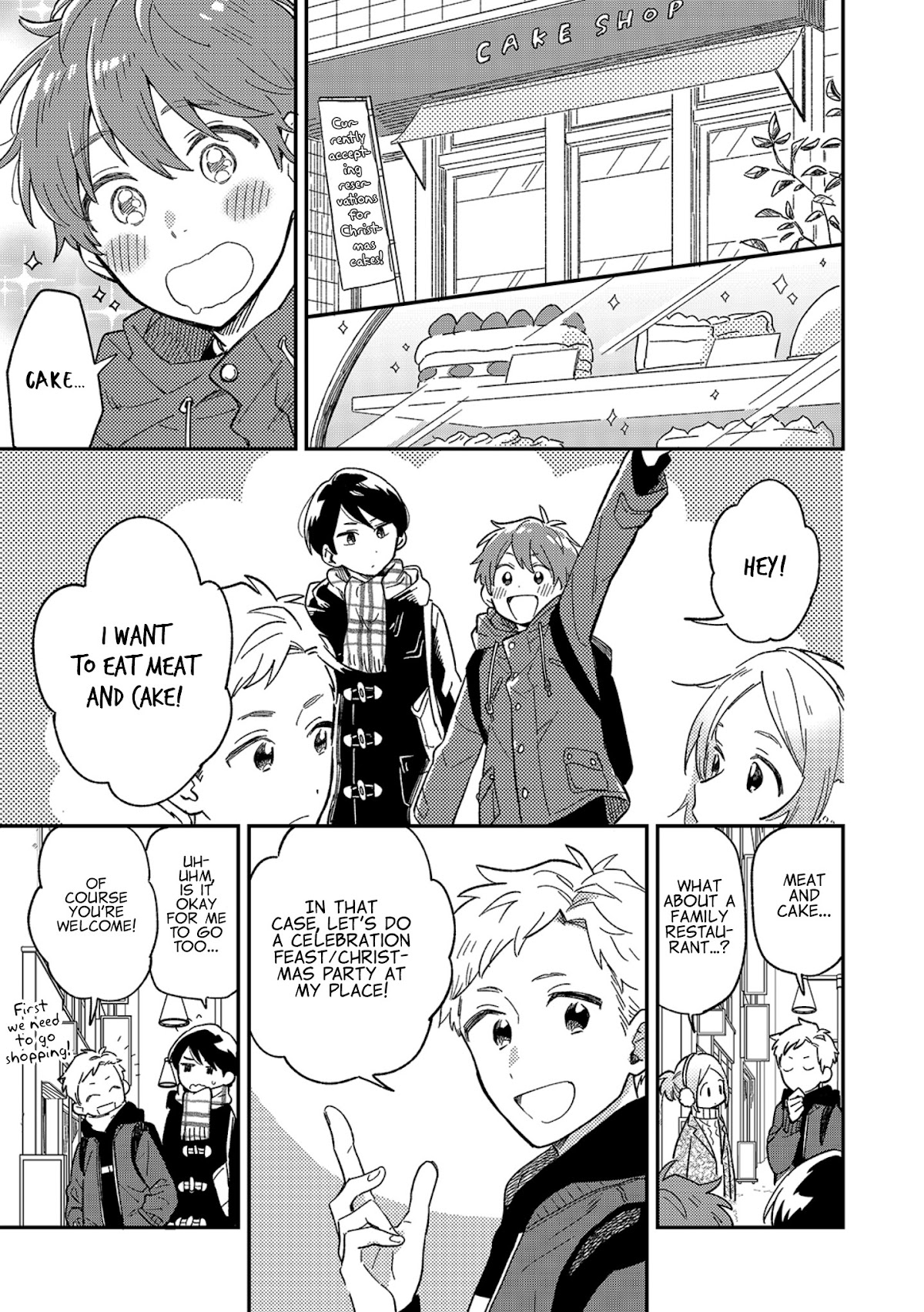 The Male High School Students Are Hungry Again Today Chapter 5 page 4 - Chapter 5: Cake styled like Bûche de Noël