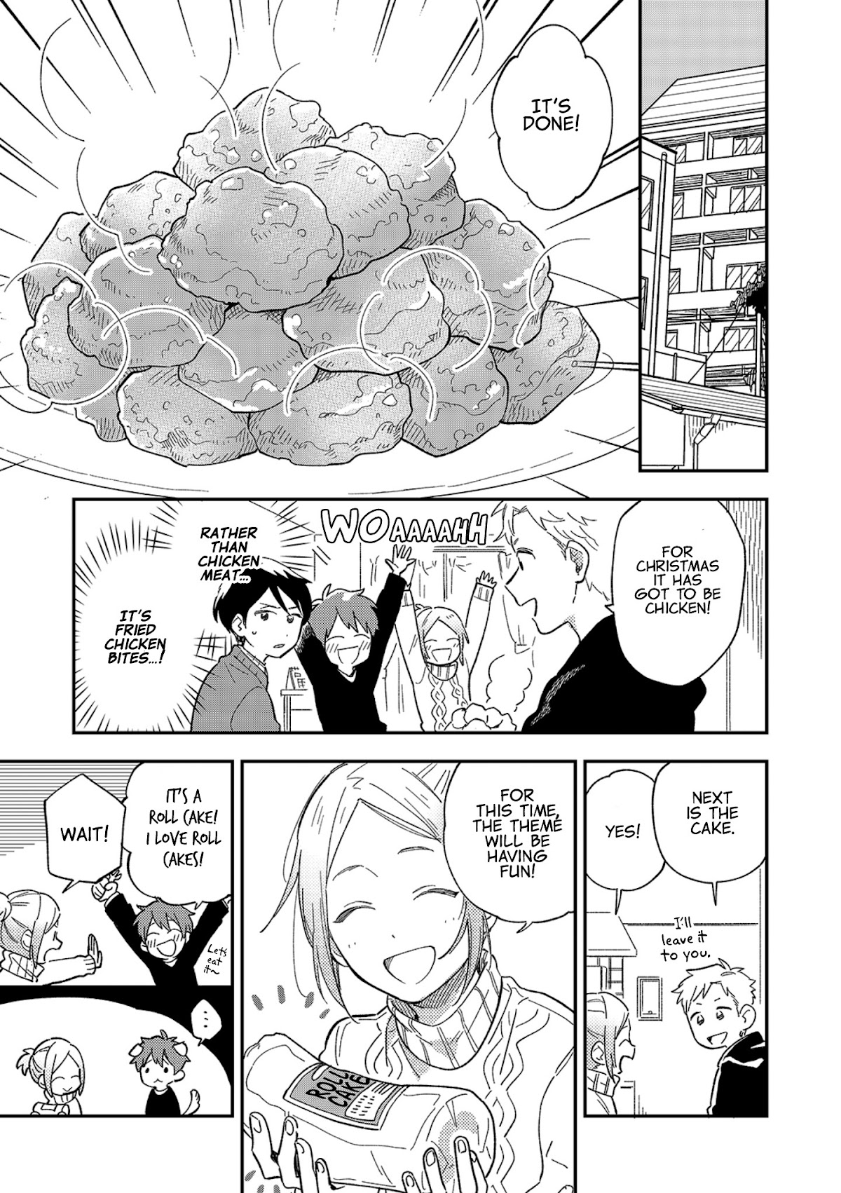 The Male High School Students Are Hungry Again Today Chapter 5 page 6 - Chapter 5: Cake styled like Bûche de Noël