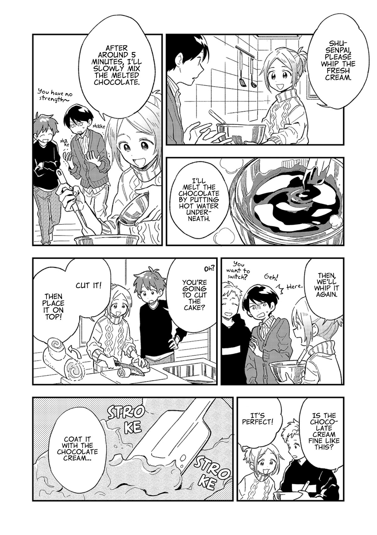 The Male High School Students Are Hungry Again Today Chapter 5 page 7 - Chapter 5: Cake styled like Bûche de Noël