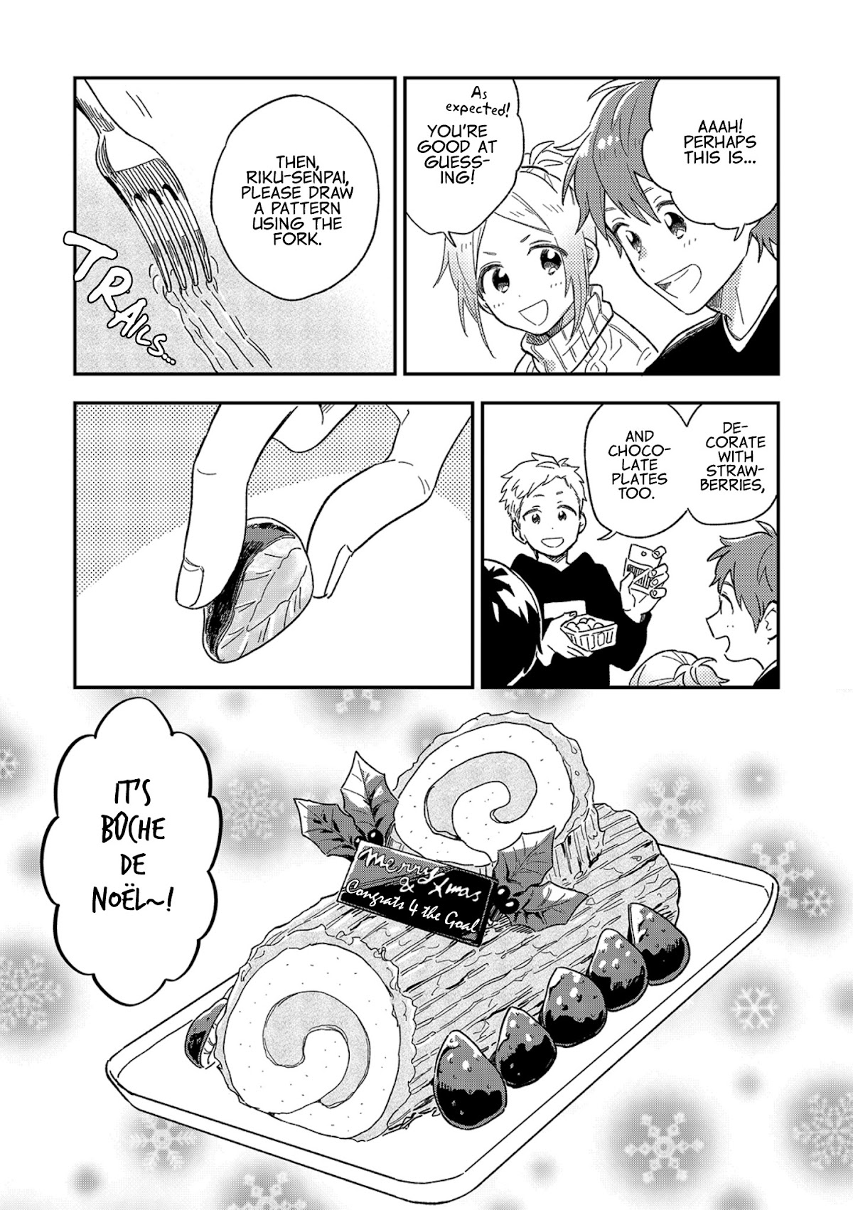 The Male High School Students Are Hungry Again Today Chapter 5 page 8 - Chapter 5: Cake styled like Bûche de Noël