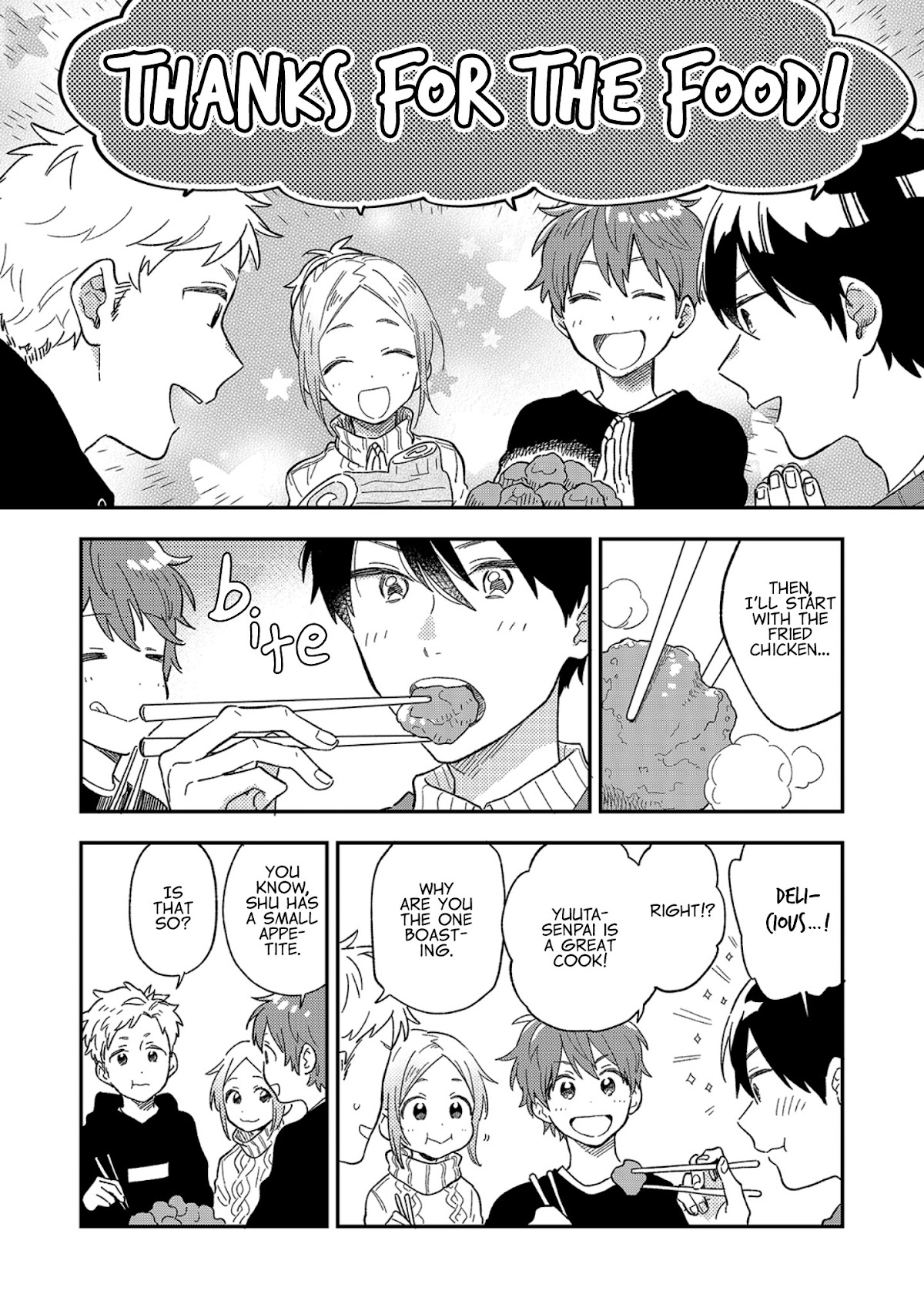 The Male High School Students Are Hungry Again Today Chapter 5 page 9 - Chapter 5: Cake styled like Bûche de Noël