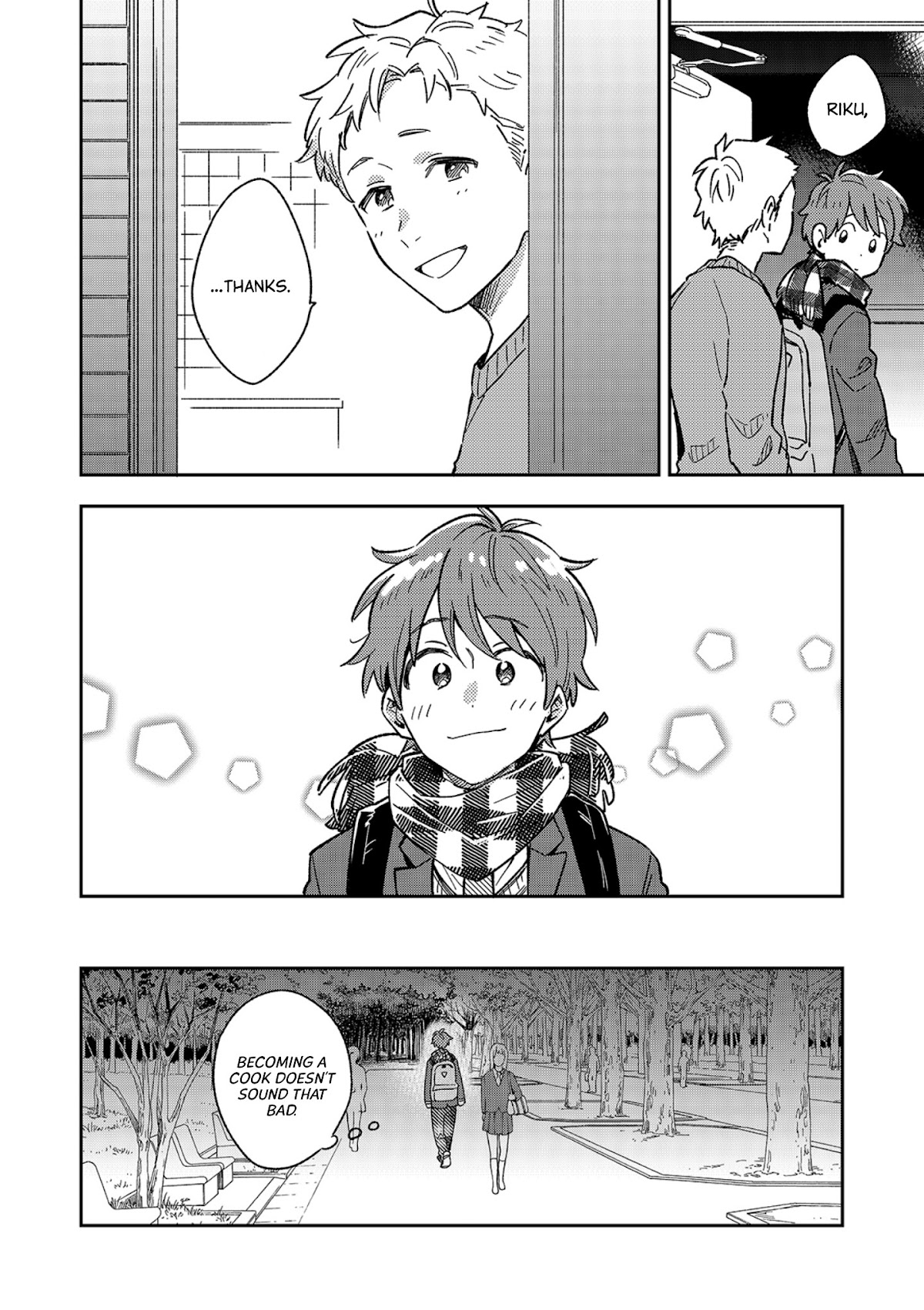 The Male High School Students Are Hungry Again Today Chapter 6 page 11 - Chapter 6: Riku's Udon for a Sick Visit