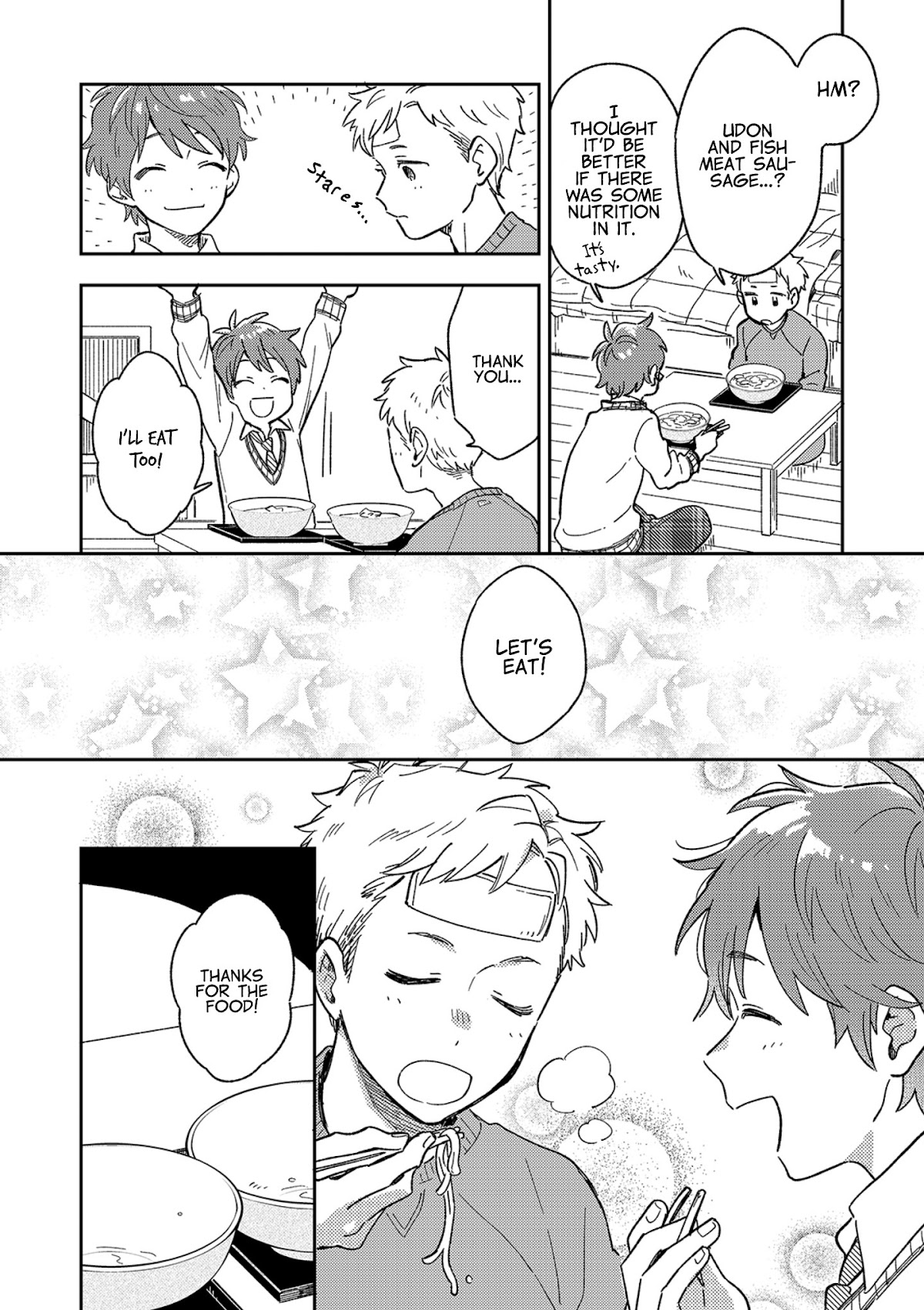 The Male High School Students Are Hungry Again Today Chapter 6 page 7 - Chapter 6: Riku's Udon for a Sick Visit