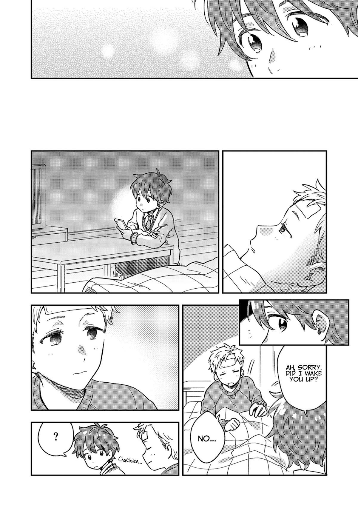 The Male High School Students Are Hungry Again Today Chapter 6 page 9 - Chapter 6: Riku's Udon for a Sick Visit