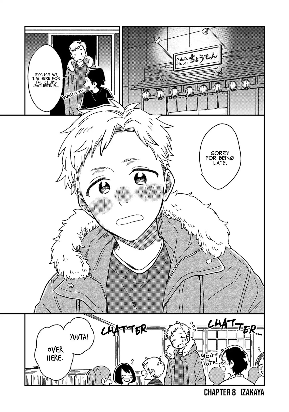 The Male High School Students Are Hungry Again Today Chapter 8 page 2 - Chapter 8: Izakaya
